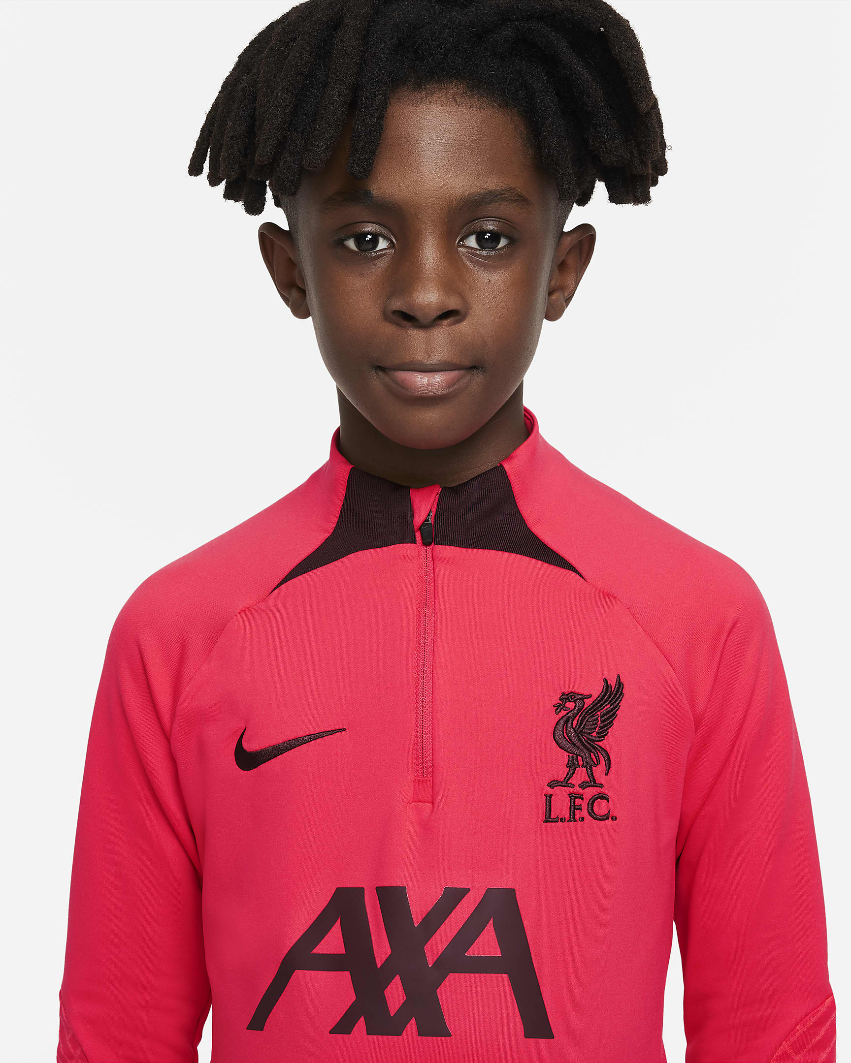 Liverpool F.C. Strike Older Kids' Nike Dri-FIT Football Drill Top. Nike UK