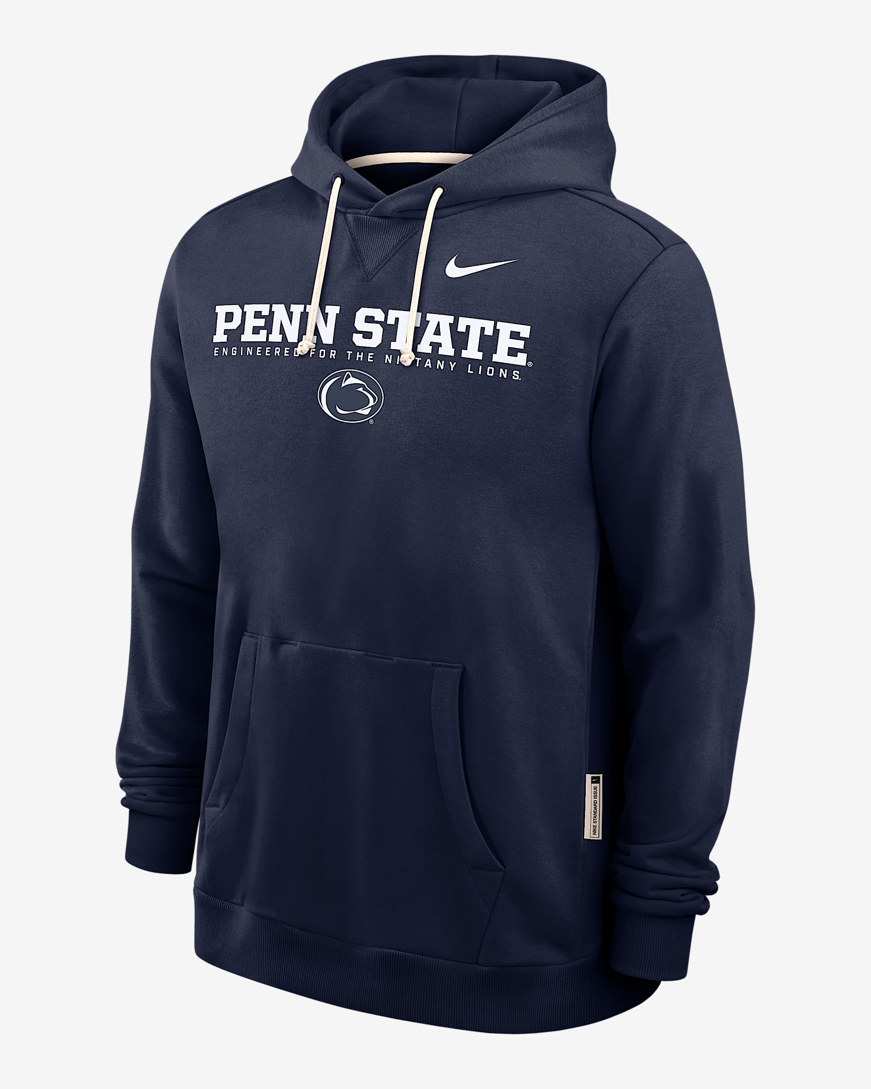 Penn State Sideline Men's Nike Dri-FIT College Pullover Hoodie - College Navy
