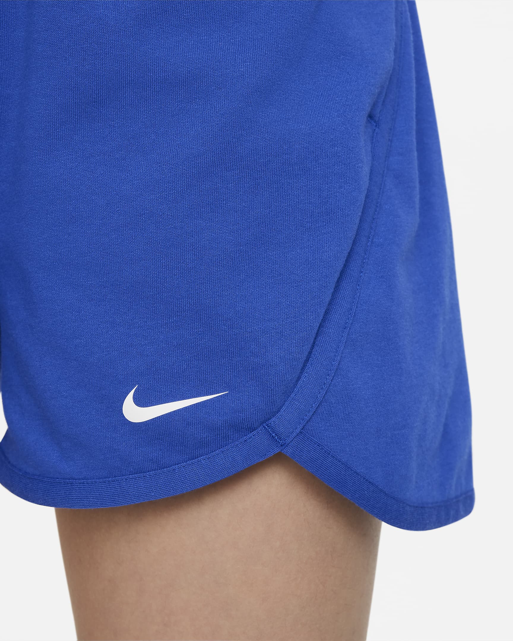 Nike Dri-FIT Breezy Big Kids' (Girls') High-Waisted Training Shorts ...