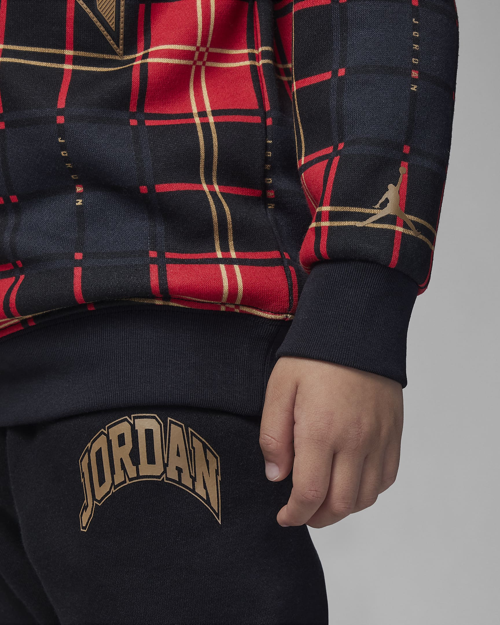 Plaid hoodie nike Clearance