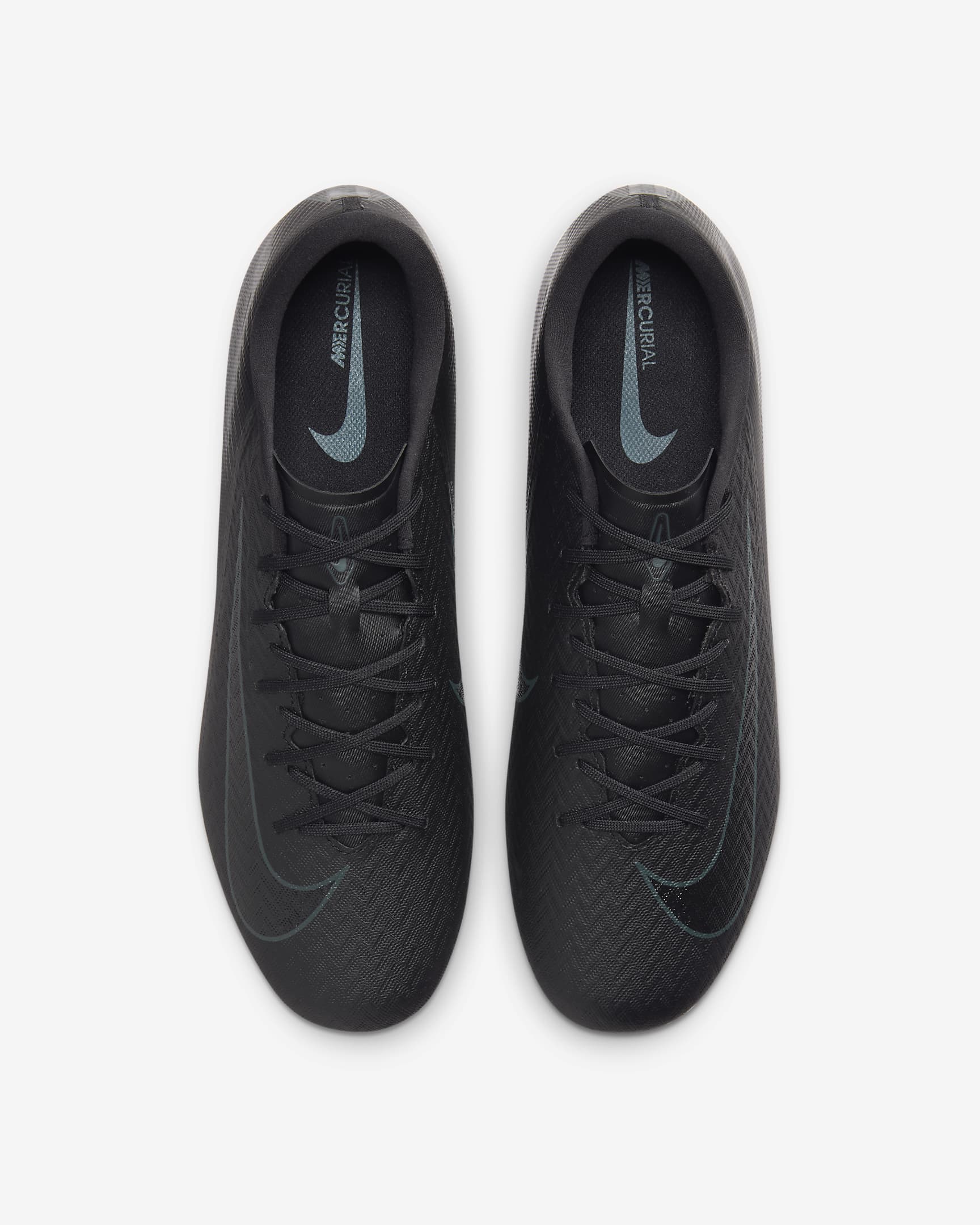 Tacos de fútbol MG de corte low Nike Mercurial Vapor 16 Academy - Negro/Jungla intenso/Negro