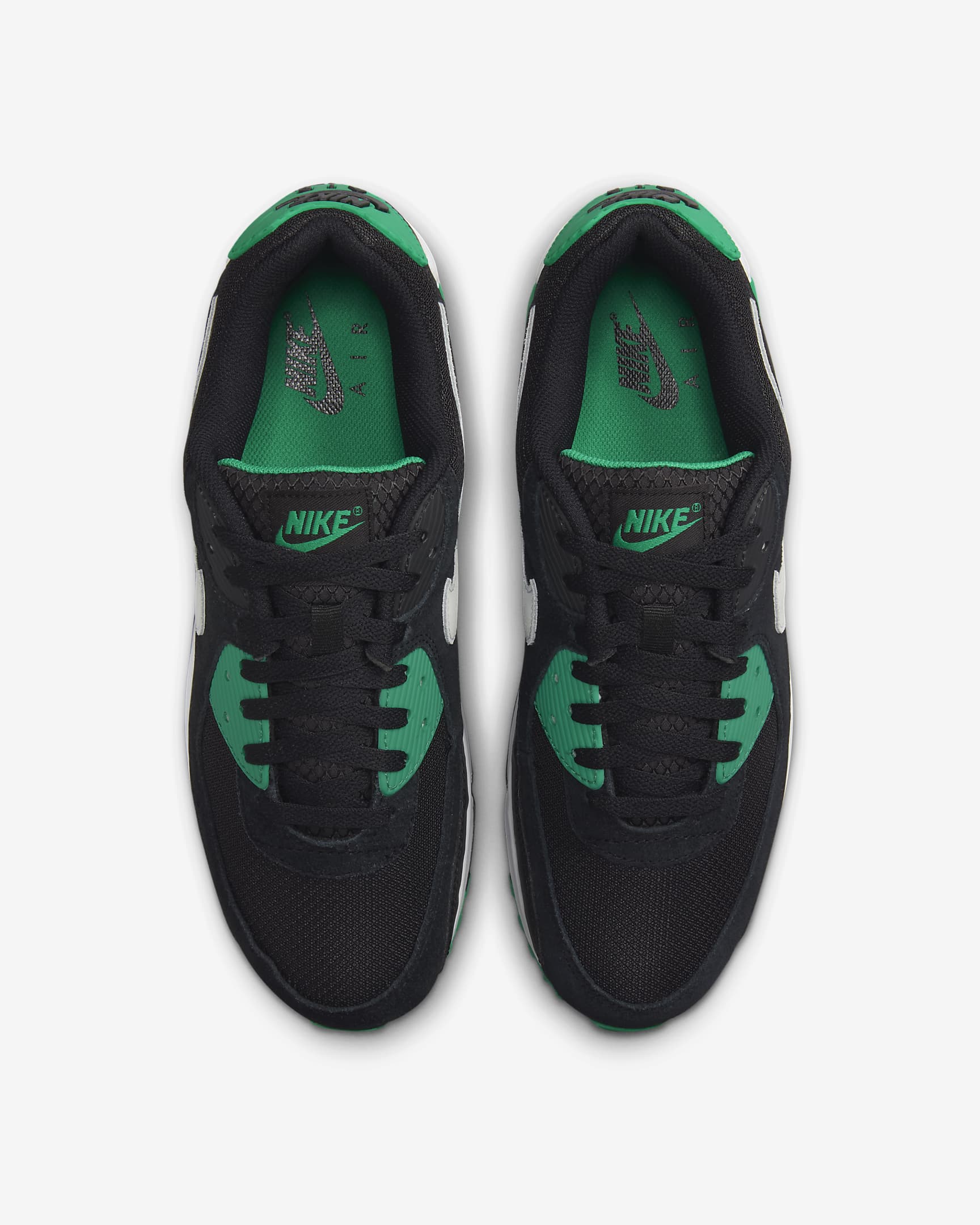 Nike Air Max 90 Herrenschuh - Schwarz/Stadium Green/Weiß