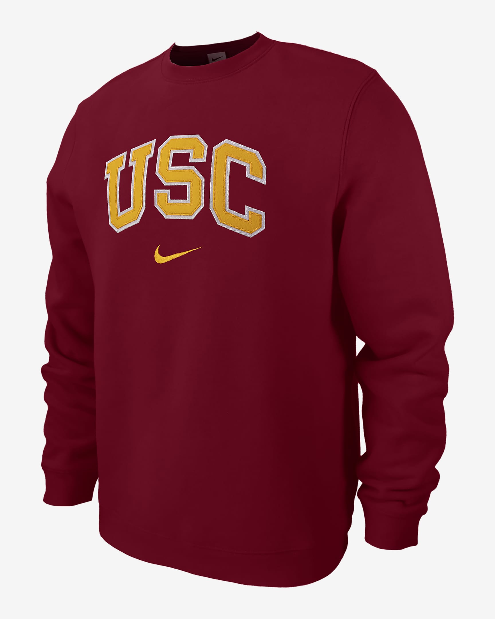 USC Club Fleece Men's Nike College Crew-Neck Sweatshirt. Nike.com