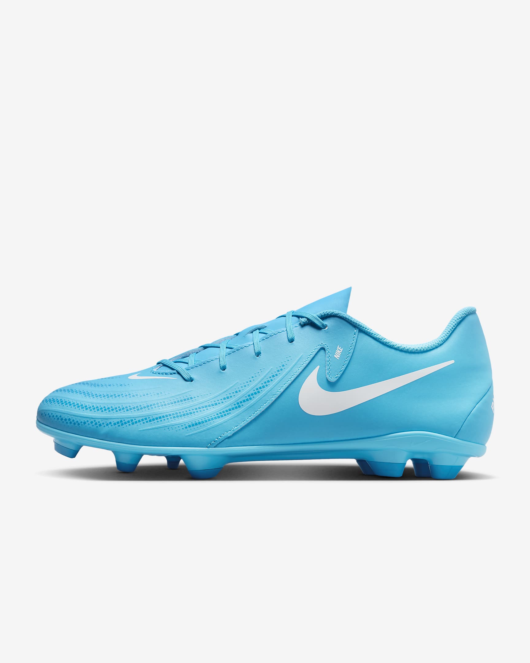 Nike Phantom GX 2 Club Botas de fútbol de perfil bajo MG - Blue Fury/Blanco