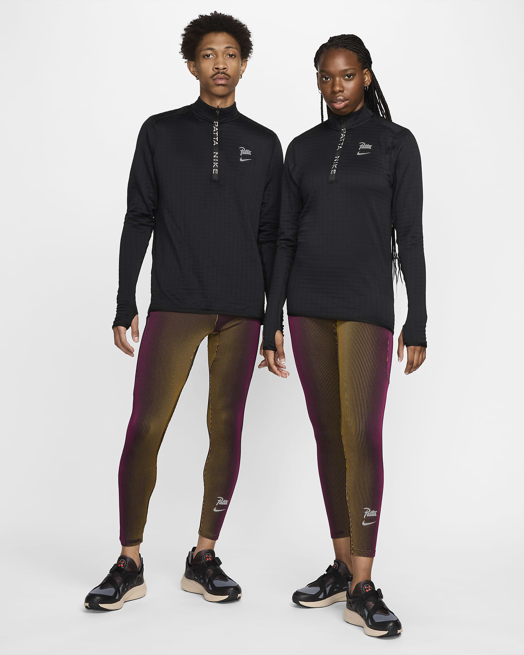 Nike x Patta Running Team Leggings - Hombre - Fireberry