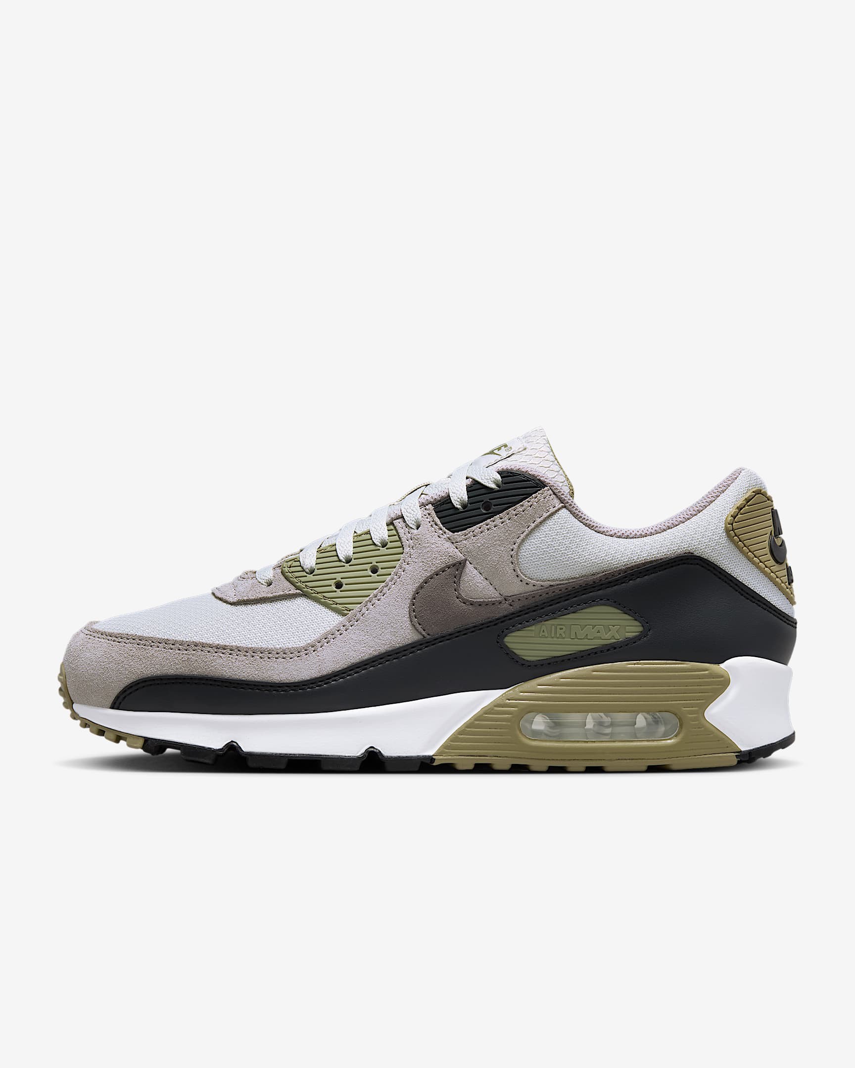 Pánské boty Nike Air Max 90 - Light Bone/Neutral Olive/College Grey/Cave Stone