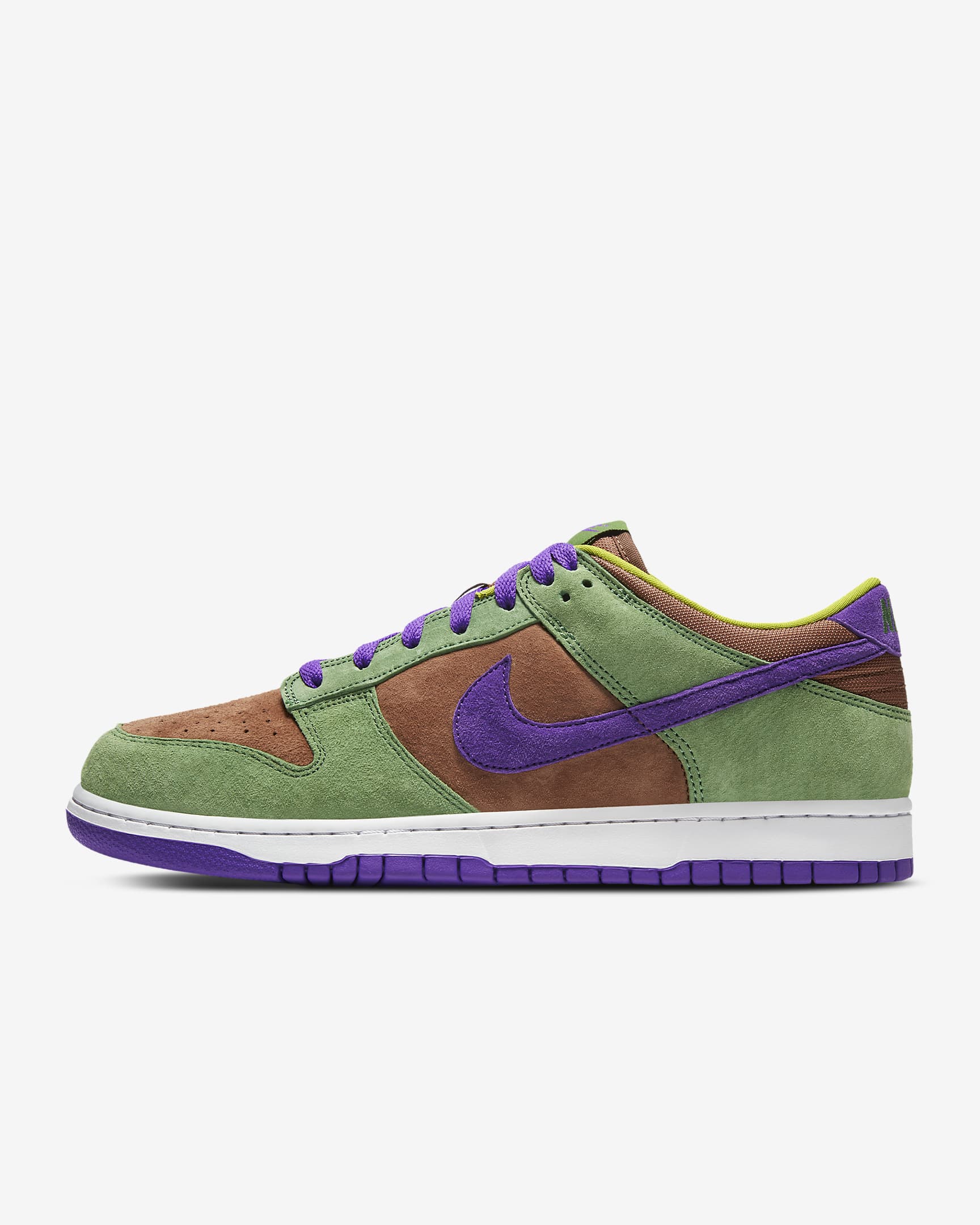 Nike Dunk Low SP Schuh - Veneer/Autumn Green/Deep Purple