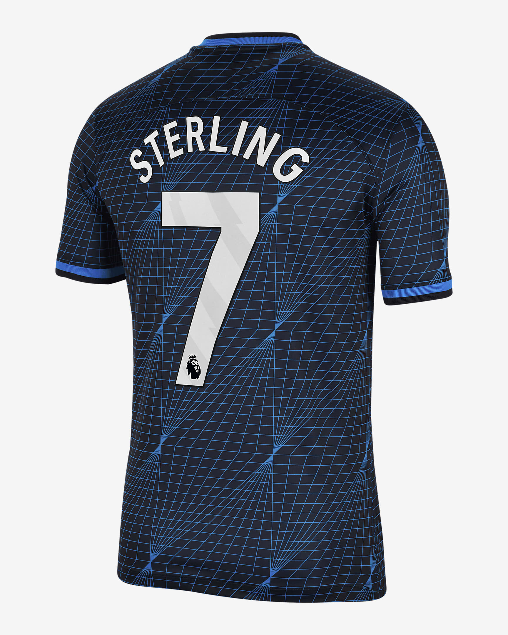 Raheem Sterling Chelsea 2023/24 Stadium Away Men's Nike DriFIT Soccer