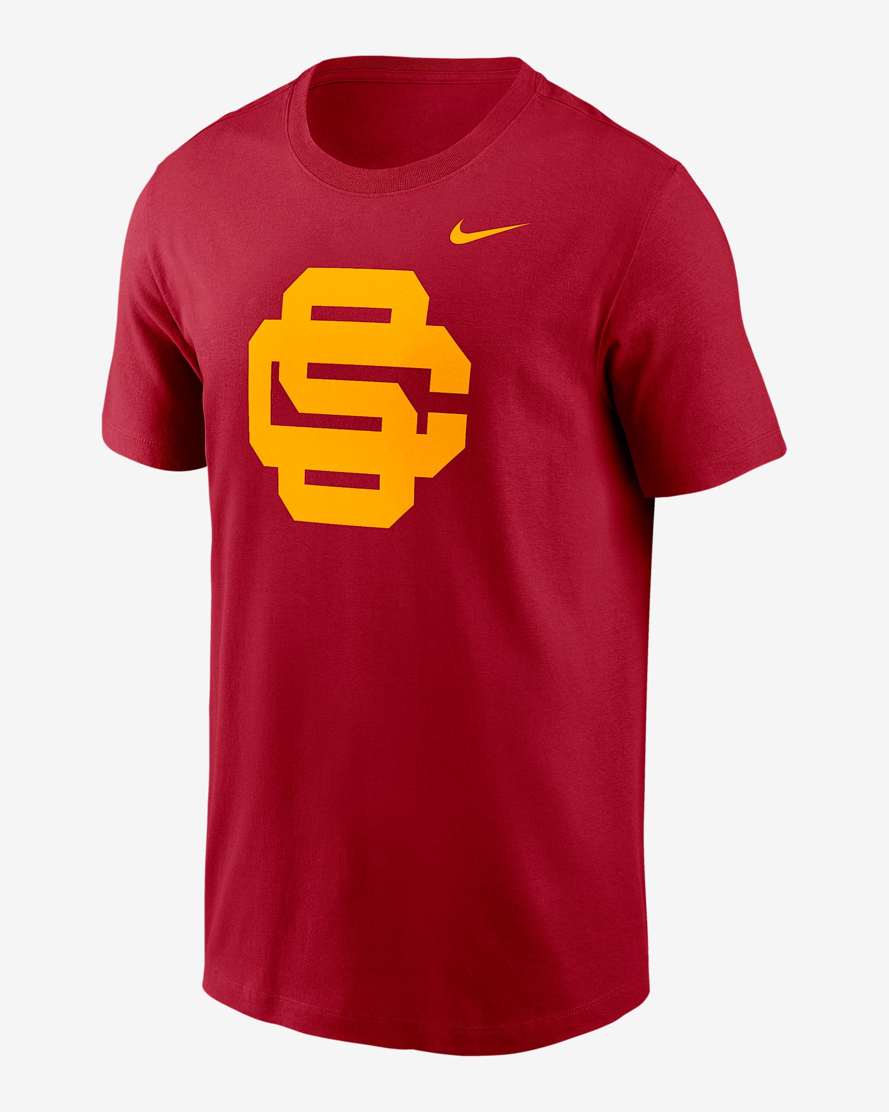 USC Trojans Baseball Logo Men's Nike College T-Shirt - Crimson