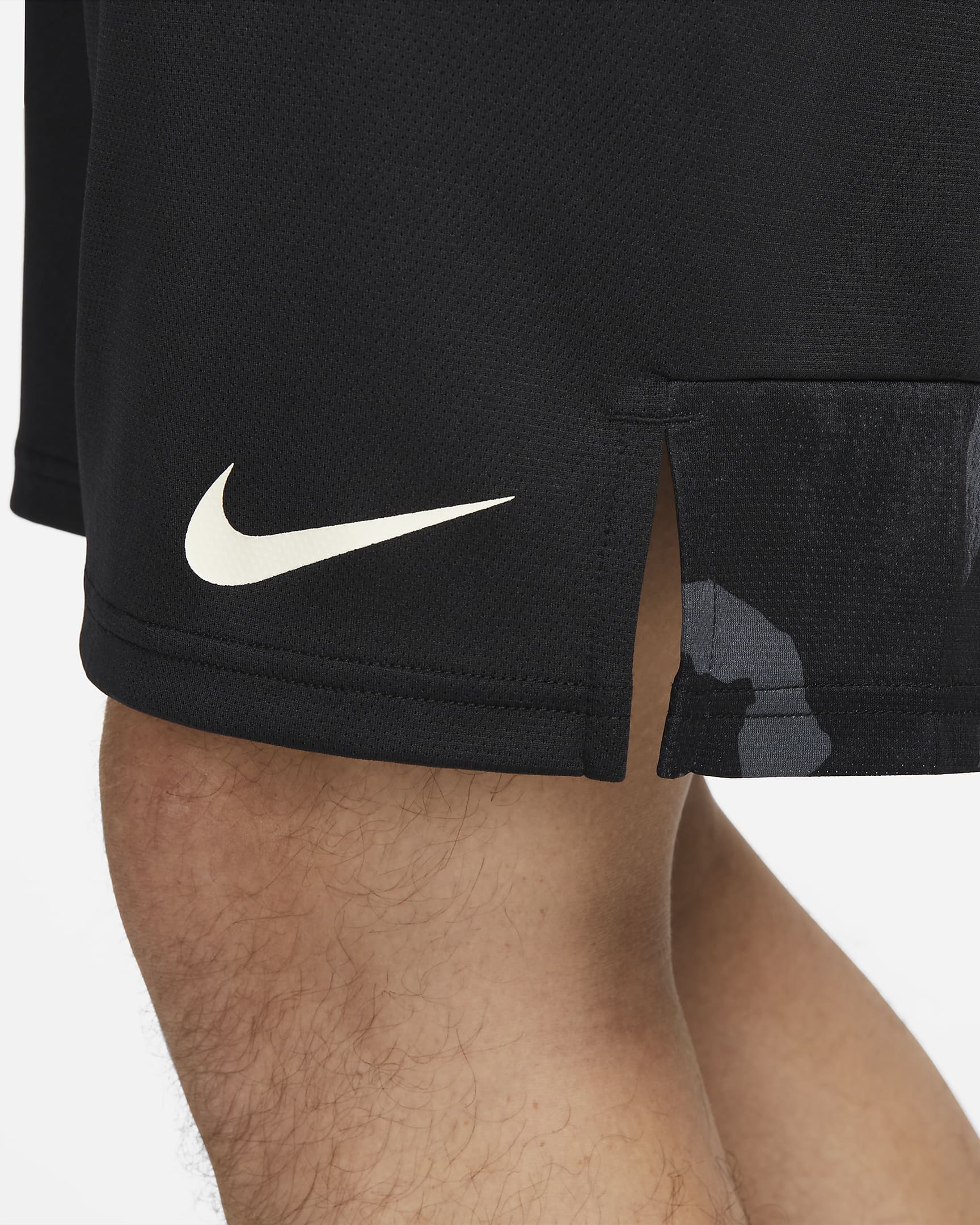 Nike Dri-FIT Men's Knit Camo Training Shorts. Nike ID