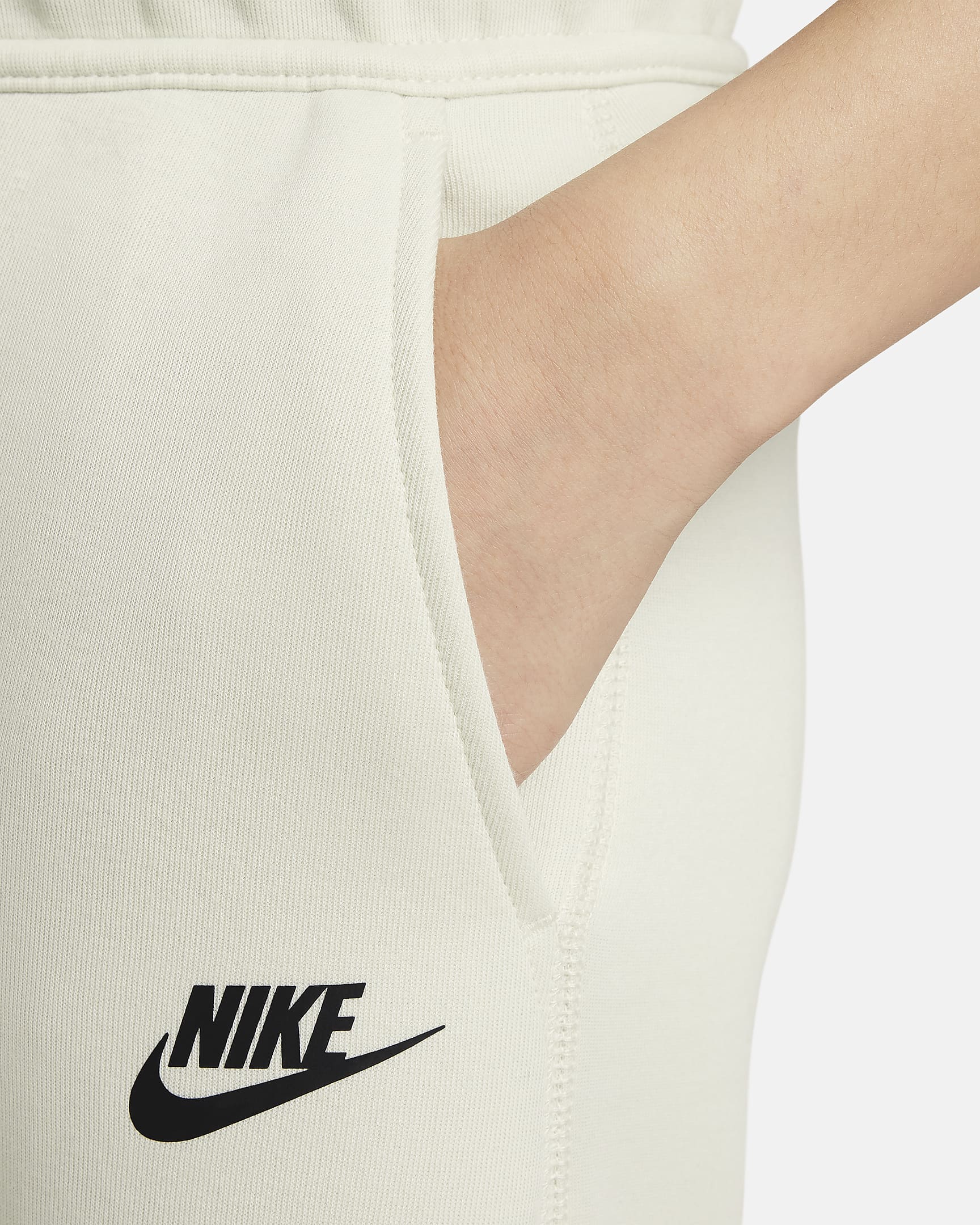 Nike Sportswear Tech Fleece jongensbroek - Sea Glass/Zwart/Zwart