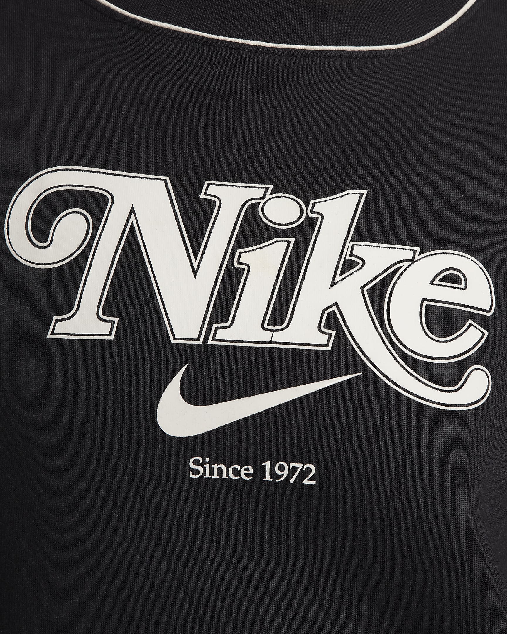 Nike Sportswear Women's Fleece Crew-Neck Sweatshirt. Nike BG