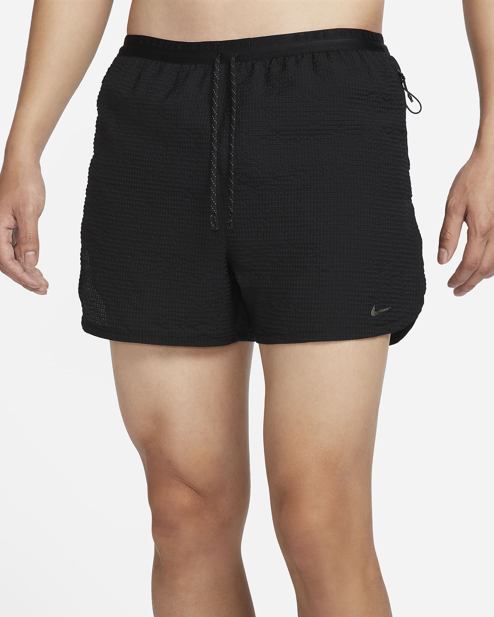 Nike Running Division Men's Dri-FIT ADV 4" Brief-Lined Running Shorts - Black