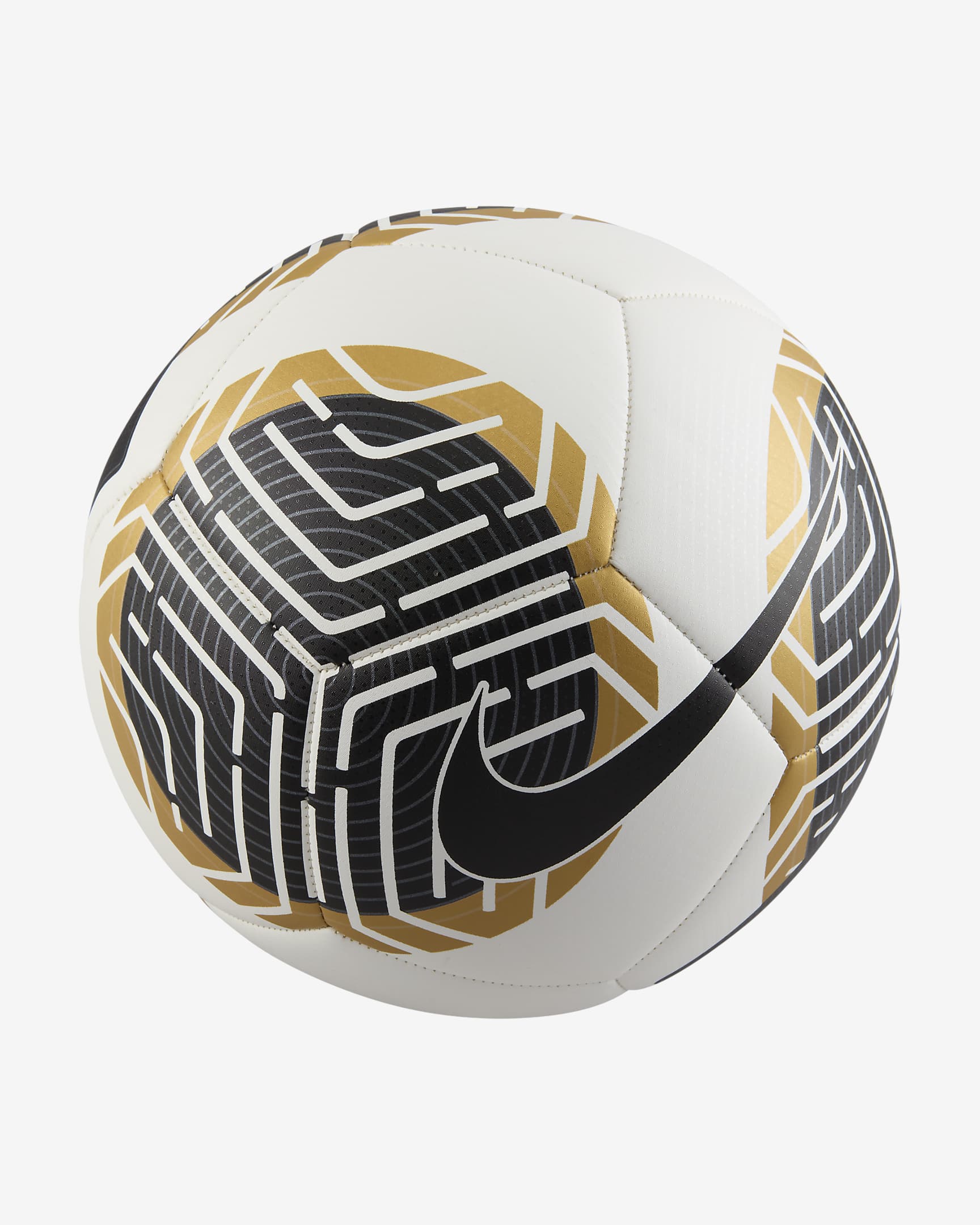 Pallone da calcio Nike Pitch - Bianco/Nero/Oro/Nero
