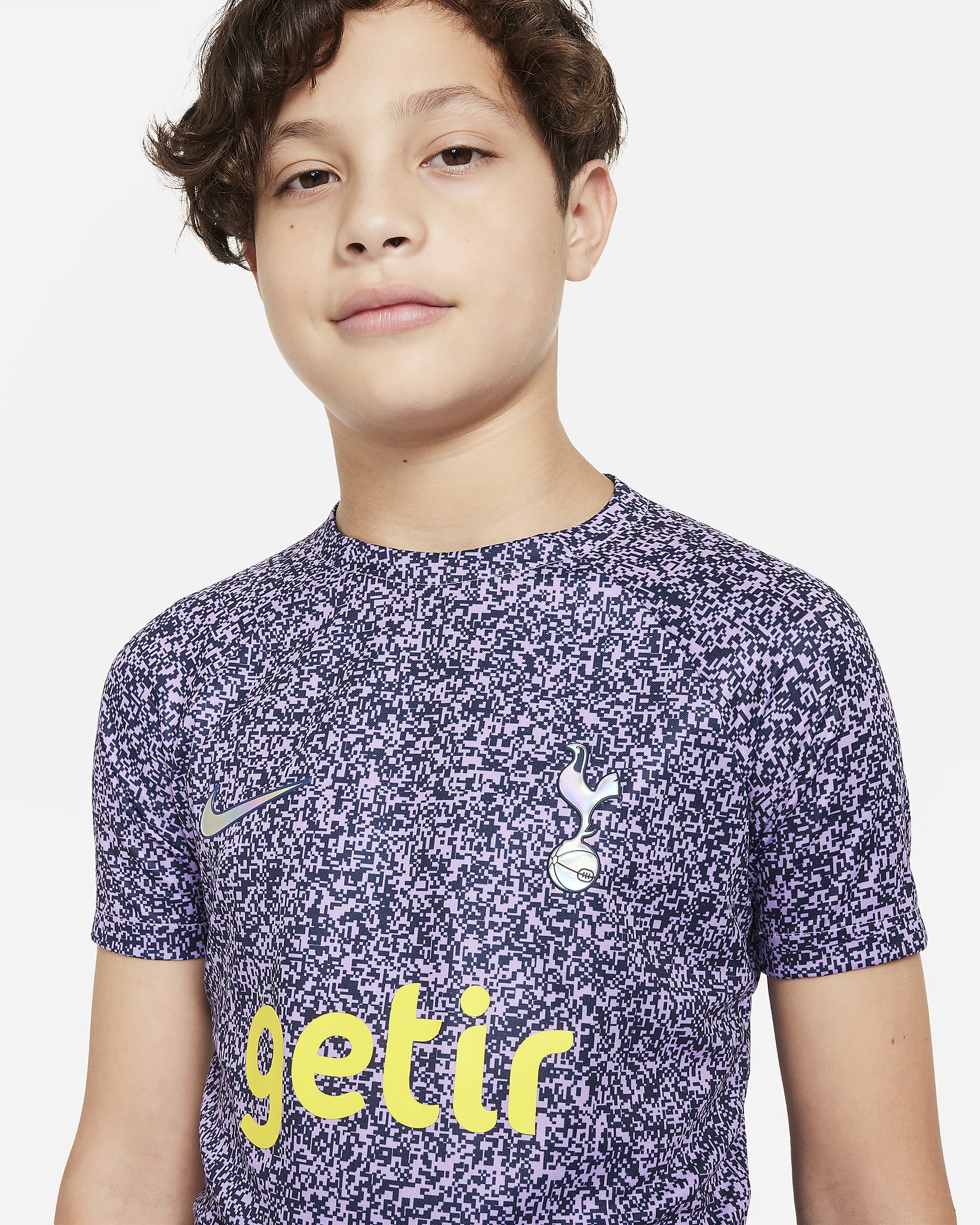 Tottenham Hotspur Academy Pro Big Kids' Nike Dri-FIT Pre-Match Soccer Top - Marine/Marine/Marine