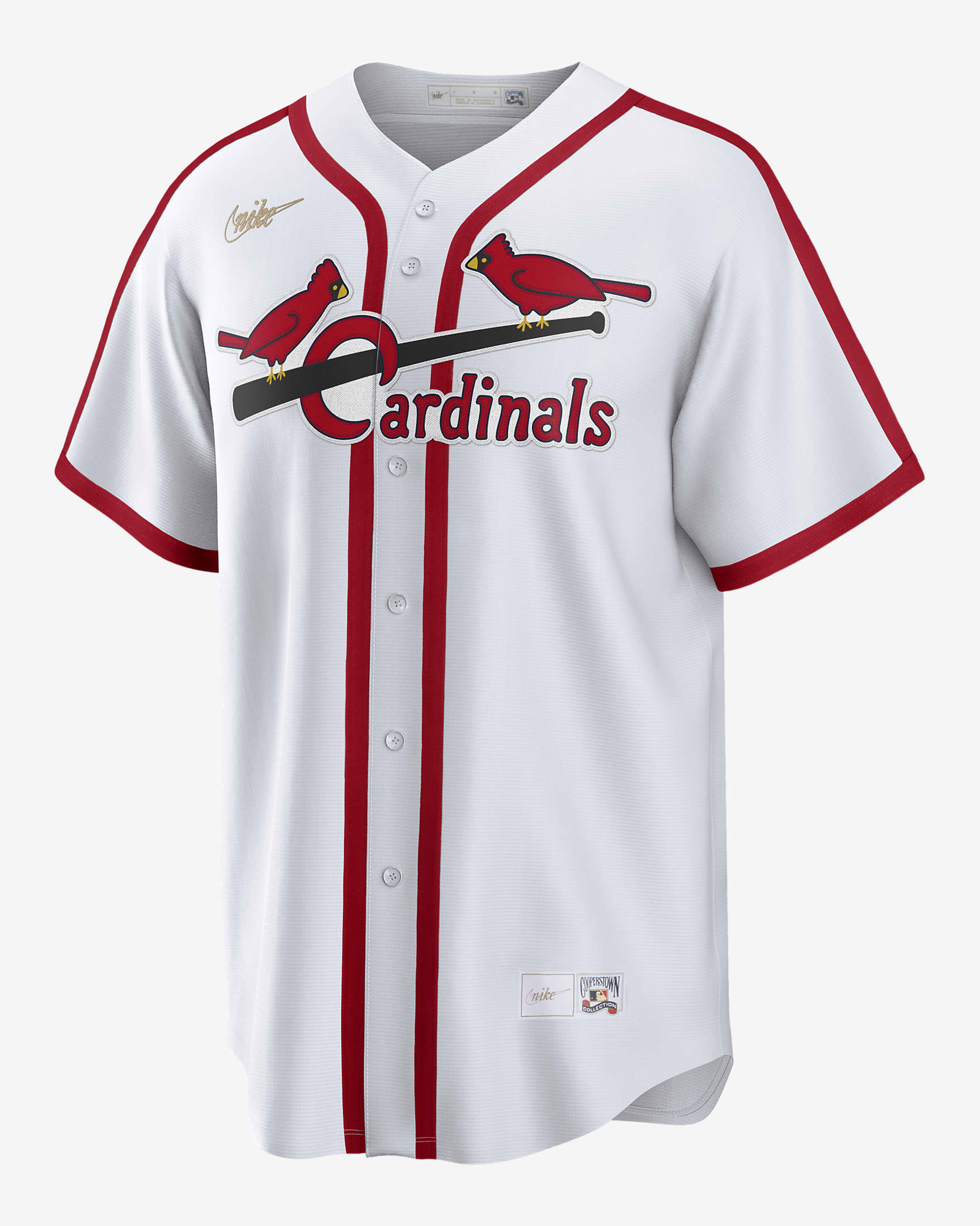 MLB St. Louis Cardinals (Stan Musial) Men's Cooperstown Baseball Jersey ...