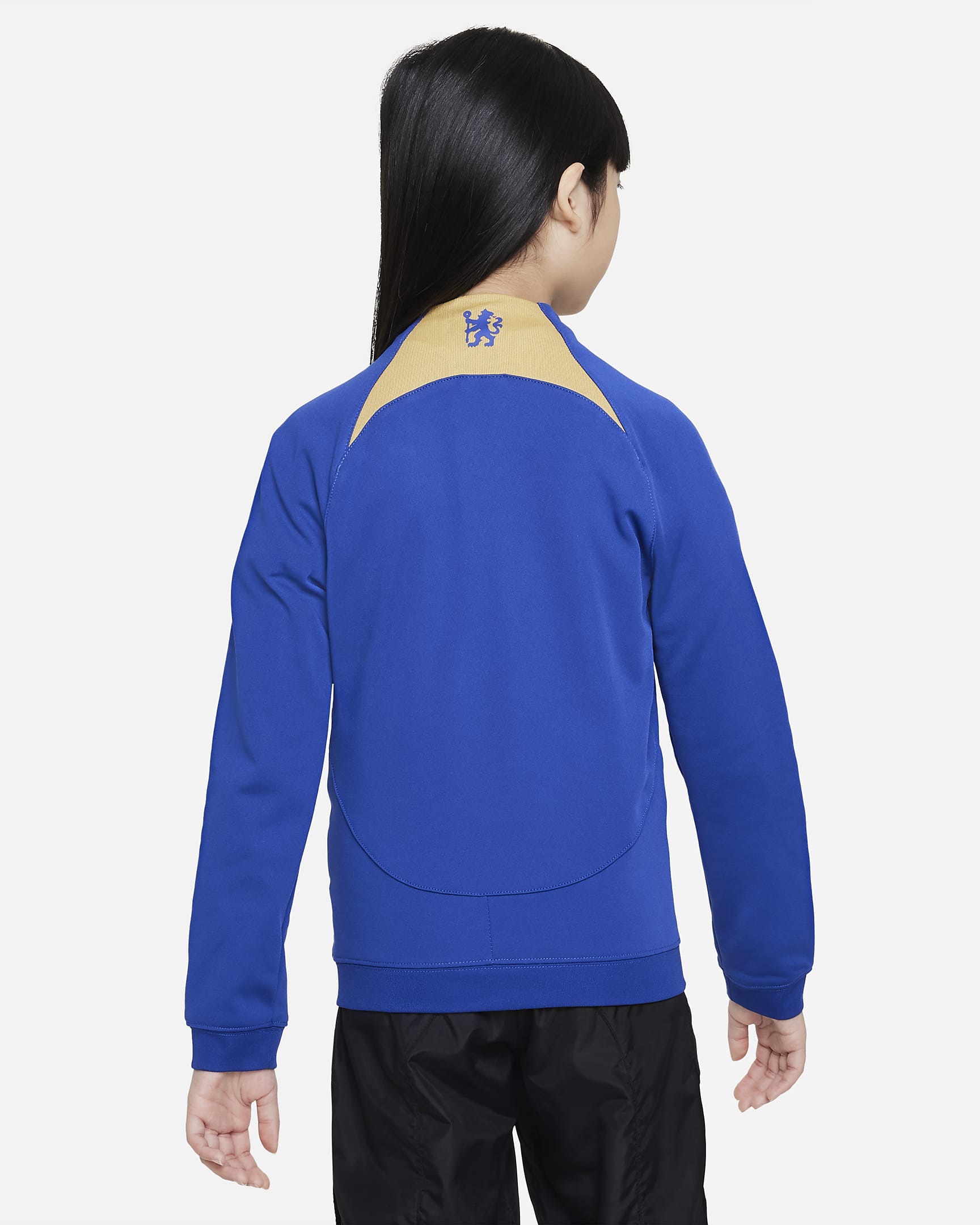Chelsea F.C. Academy Pro Younger Kids' Knit Football Jacket. Nike SE