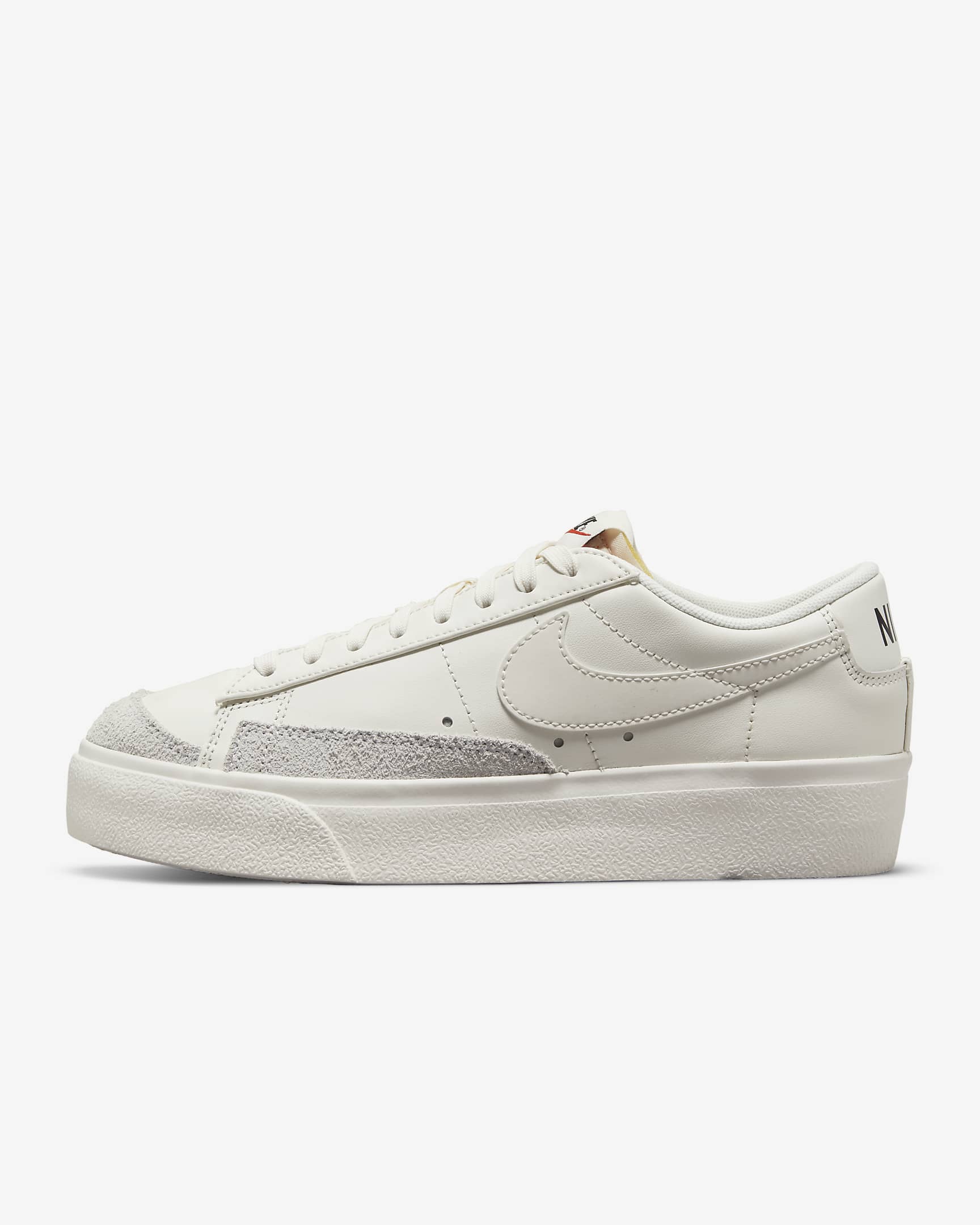 Nike Blazer Low Platform Women's Shoes - Sail/Sail/Black/Sail