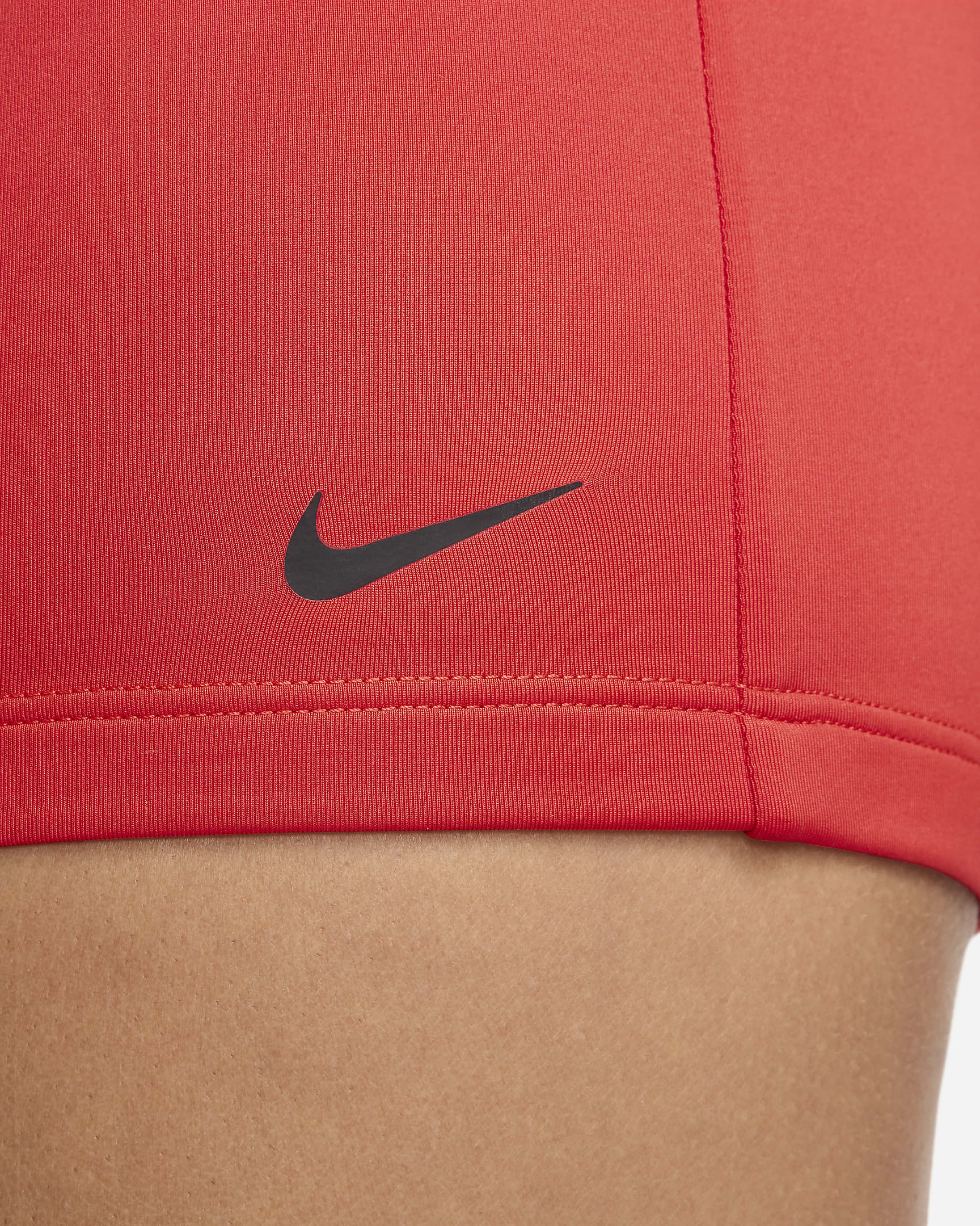 Shorts Kick para mujer Nike Swim Essential - Carmesí claro