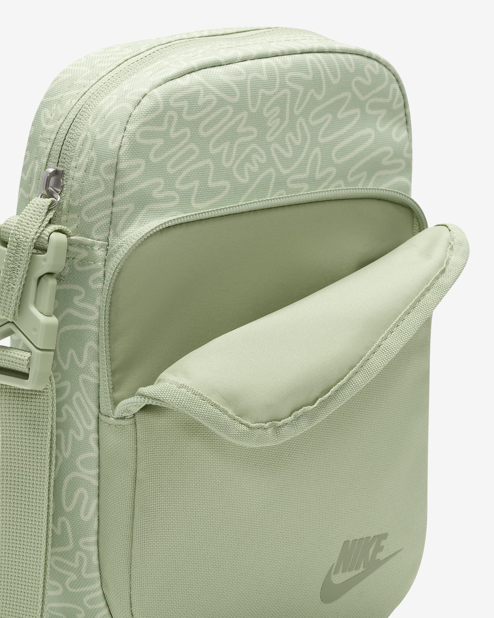 Nike Heritage Cross-Body Bag (4L) - Honeydew/Honeydew/Oil Green