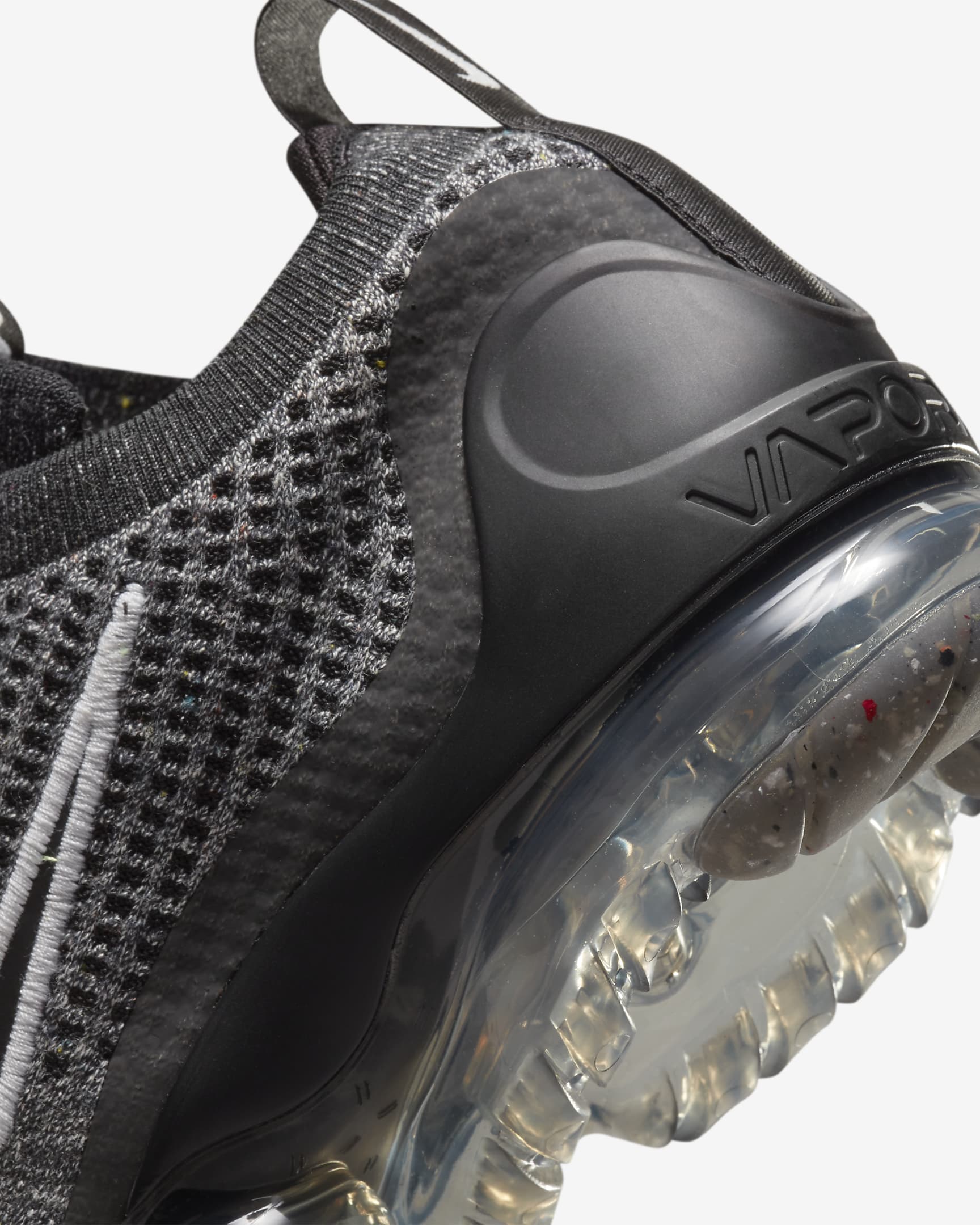 Nike Air VaporMax 2021 FK Big Kids' Shoes - Black/White/Anthracite/Black