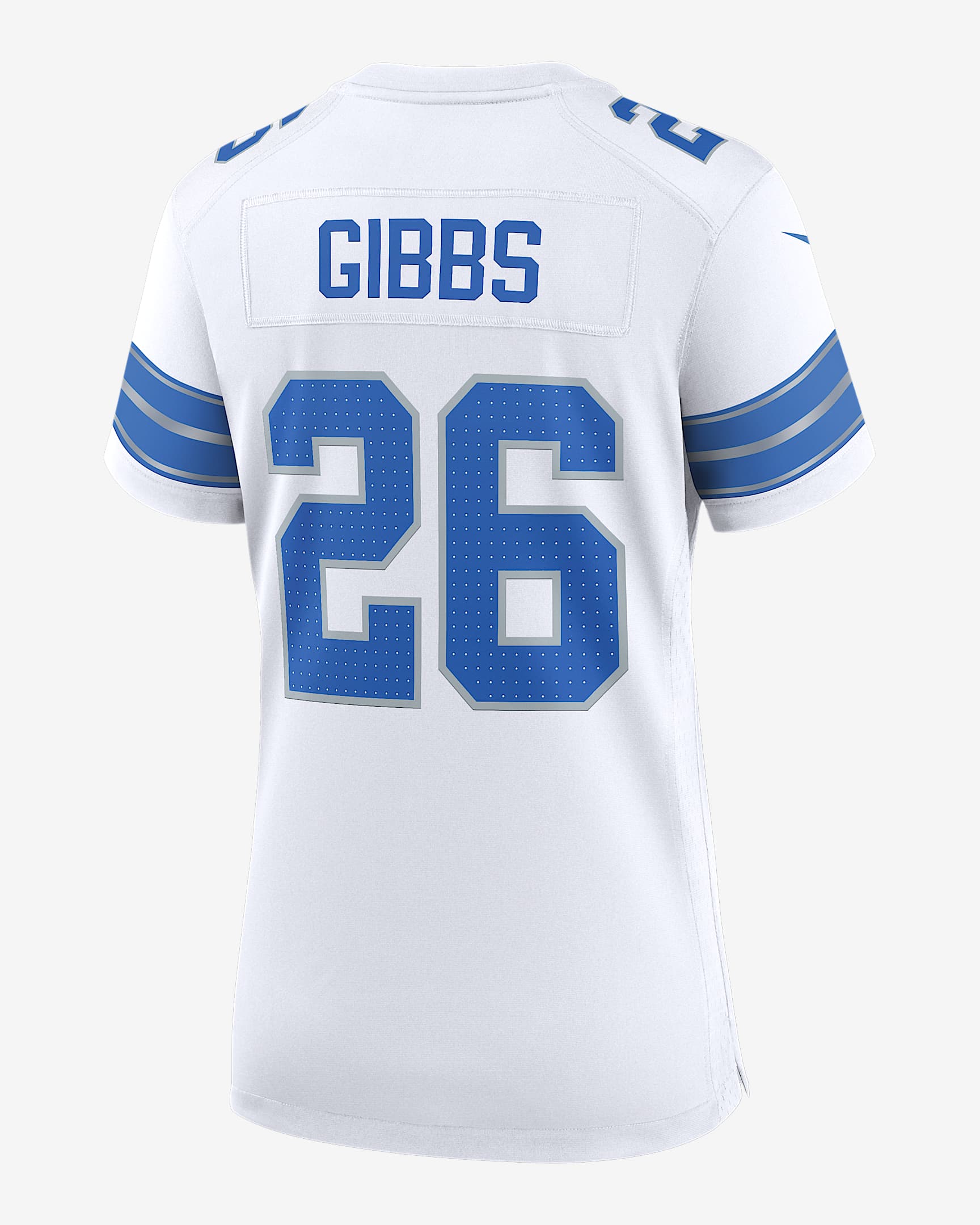 Jersey de fútbol americano Nike de la NFL Game para mujer Jahmyr Gibbs