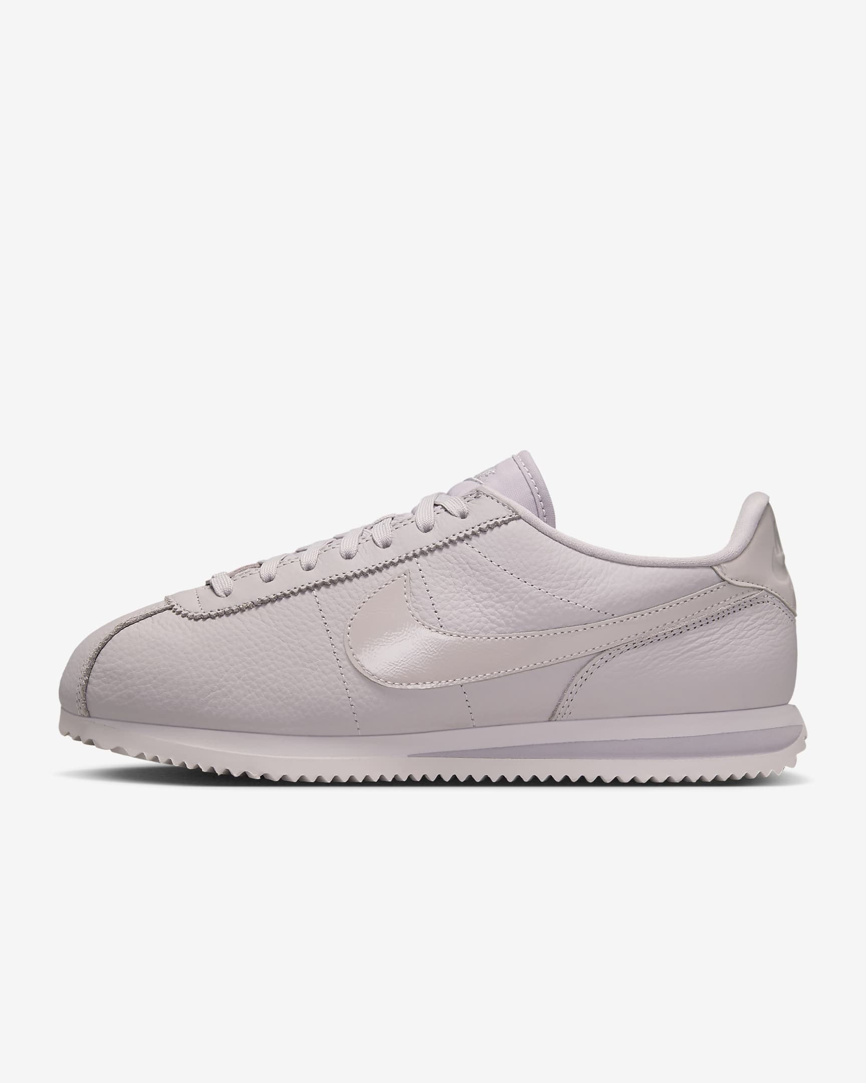 Nike Cortez 23 Premium Leather Shoes - Platinum Violet/Amethyst Ash/Platinum Violet