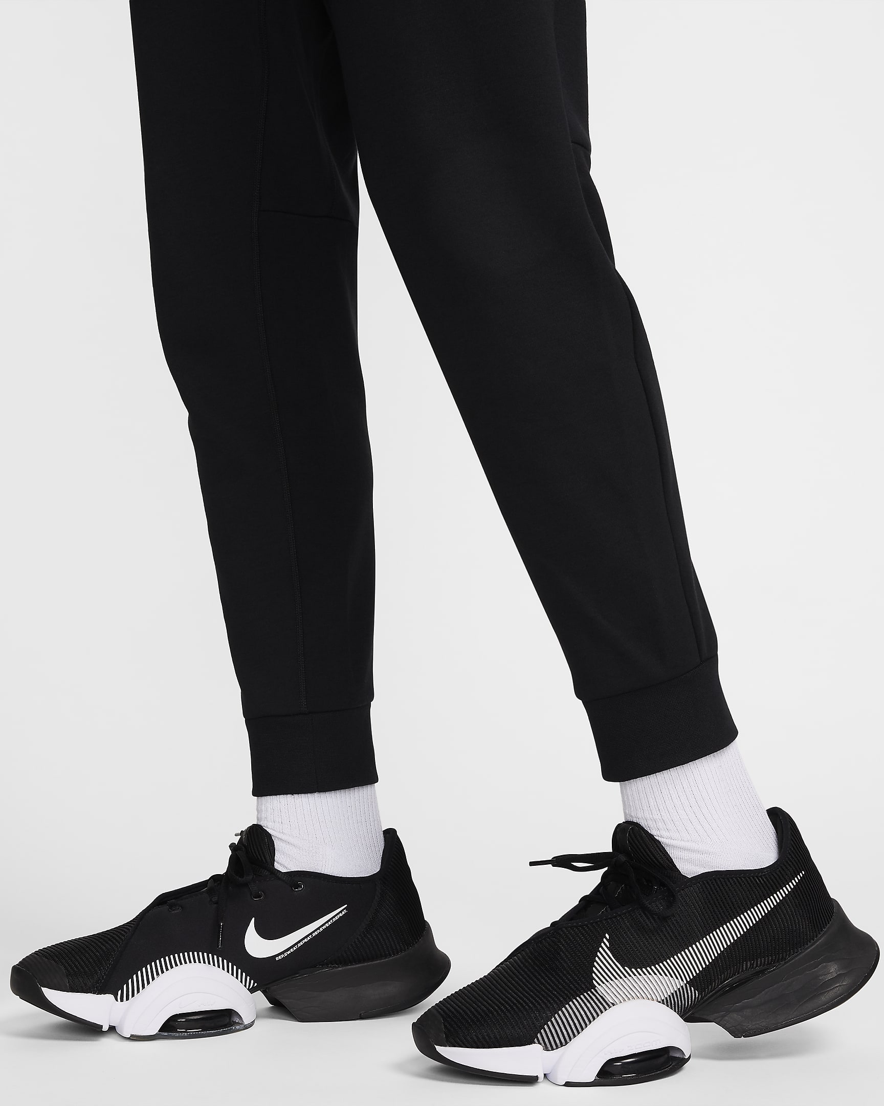 Alsidige Nike Primary Dri-FIT UV-joggers til mænd - sort/sort