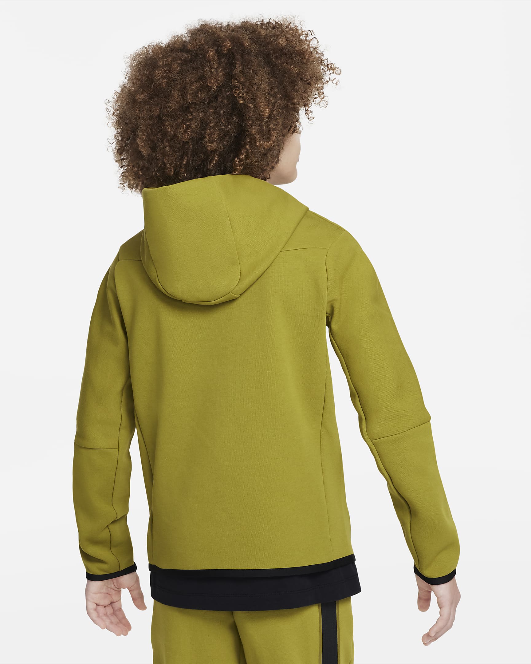 Nike Sportswear Tech Fleece Older Kids' (Boys') Full-Zip Hoodie. Nike NO