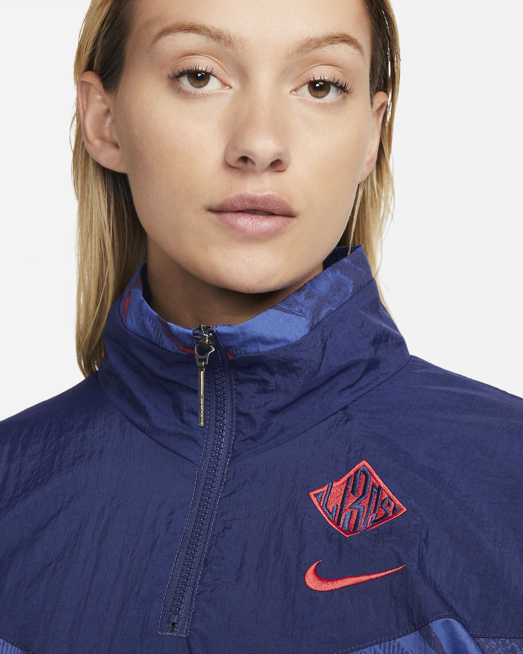 England Women's Pullover Woven Jacket. Nike SI