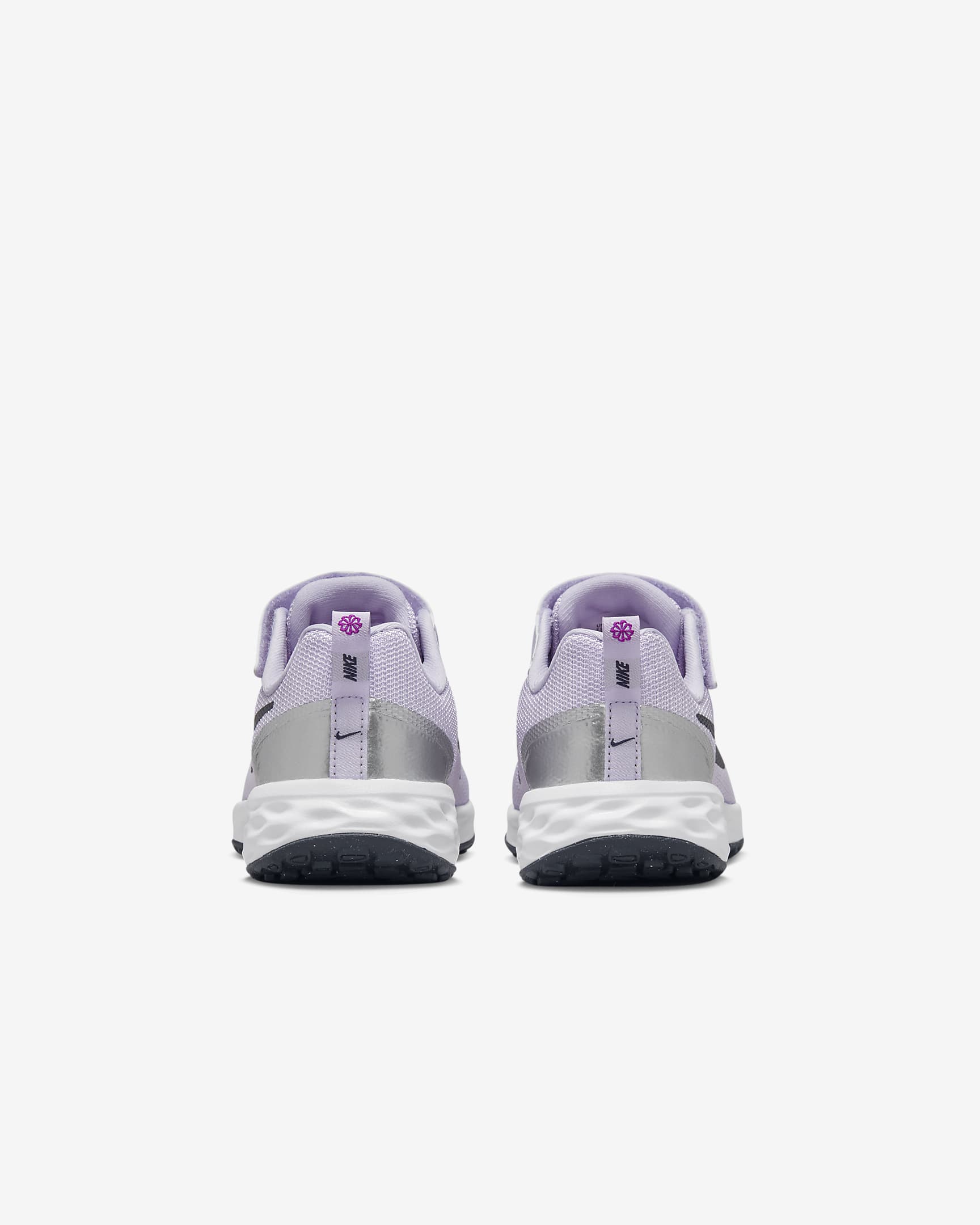 Nike Revolution 6 Younger Kids' Shoes - Violet Frost/Metallic Silver/Vivid Purple/Thunder Blue