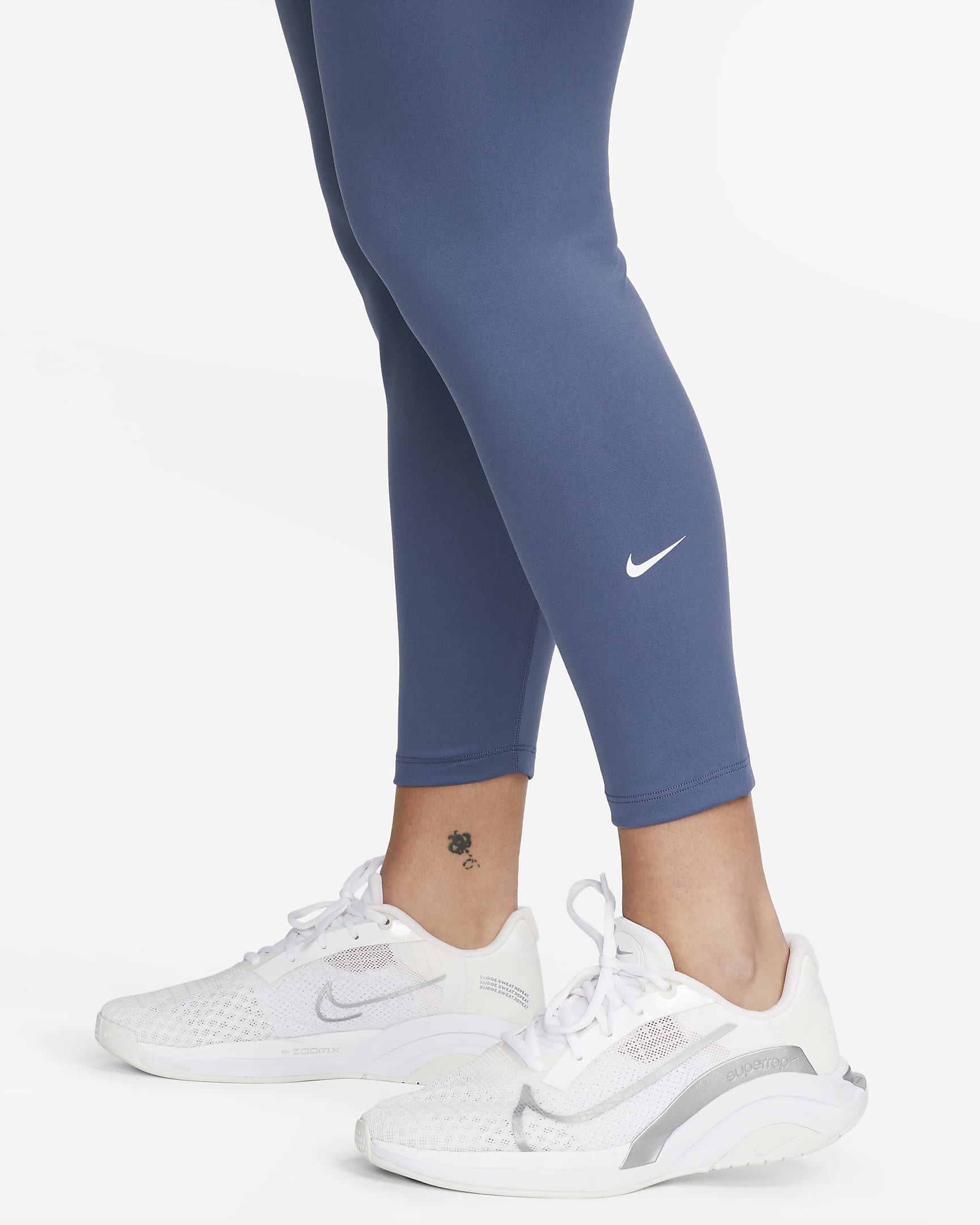 Nike One Womens High Rise Leggings Plus Size Nike Lu 1544