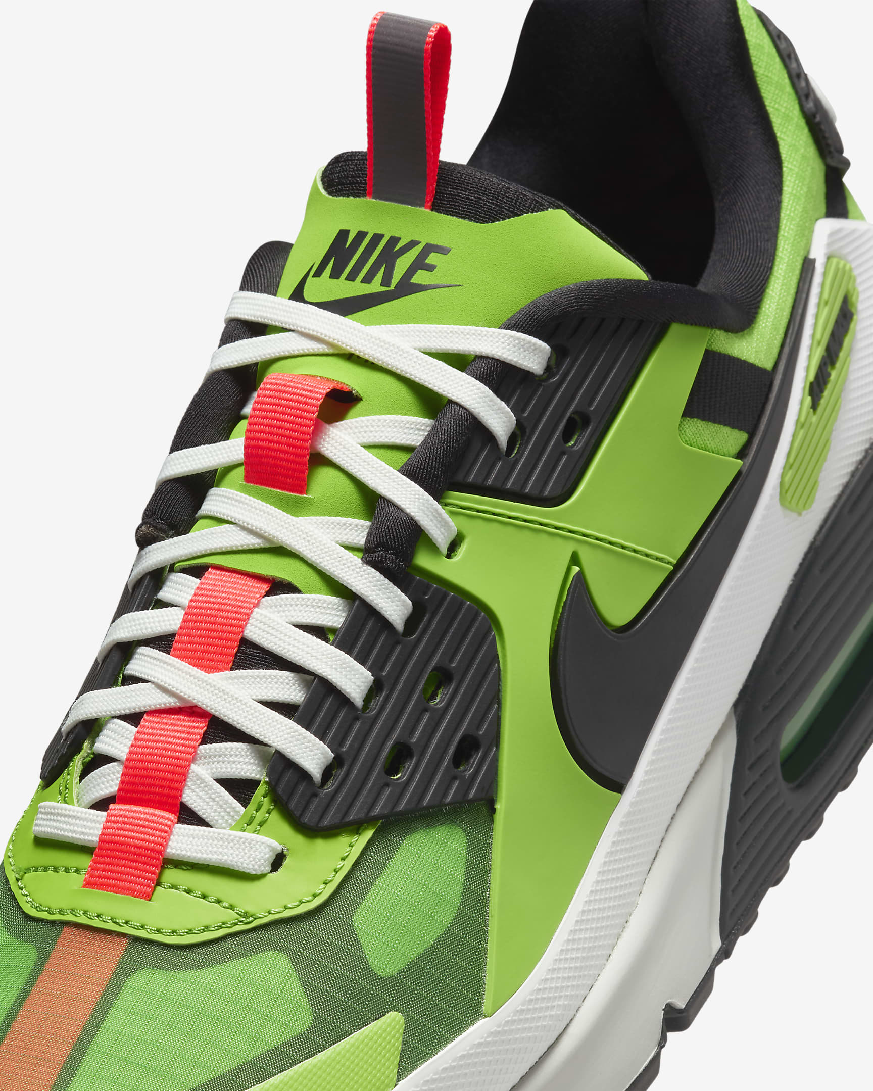 Sko Nike Air Max 90 Drift för män - Action Green/Summit White/Bright Crimson/Svart