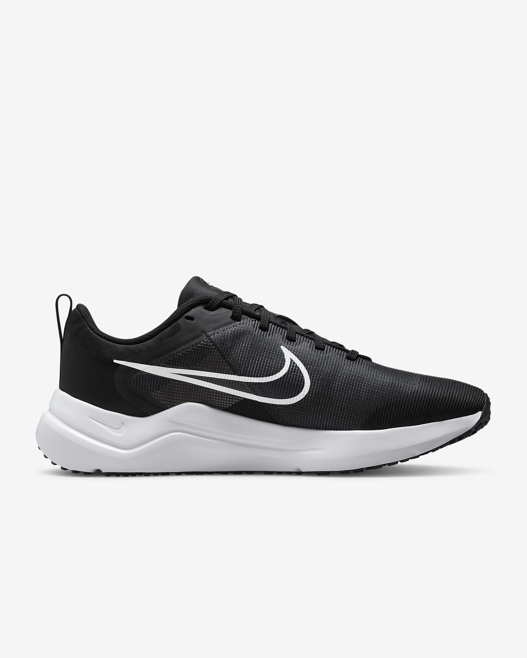 Nike Downshifter 12 Women's Road Running Shoes - Black/Smoke Grey/Pure Platinum/White