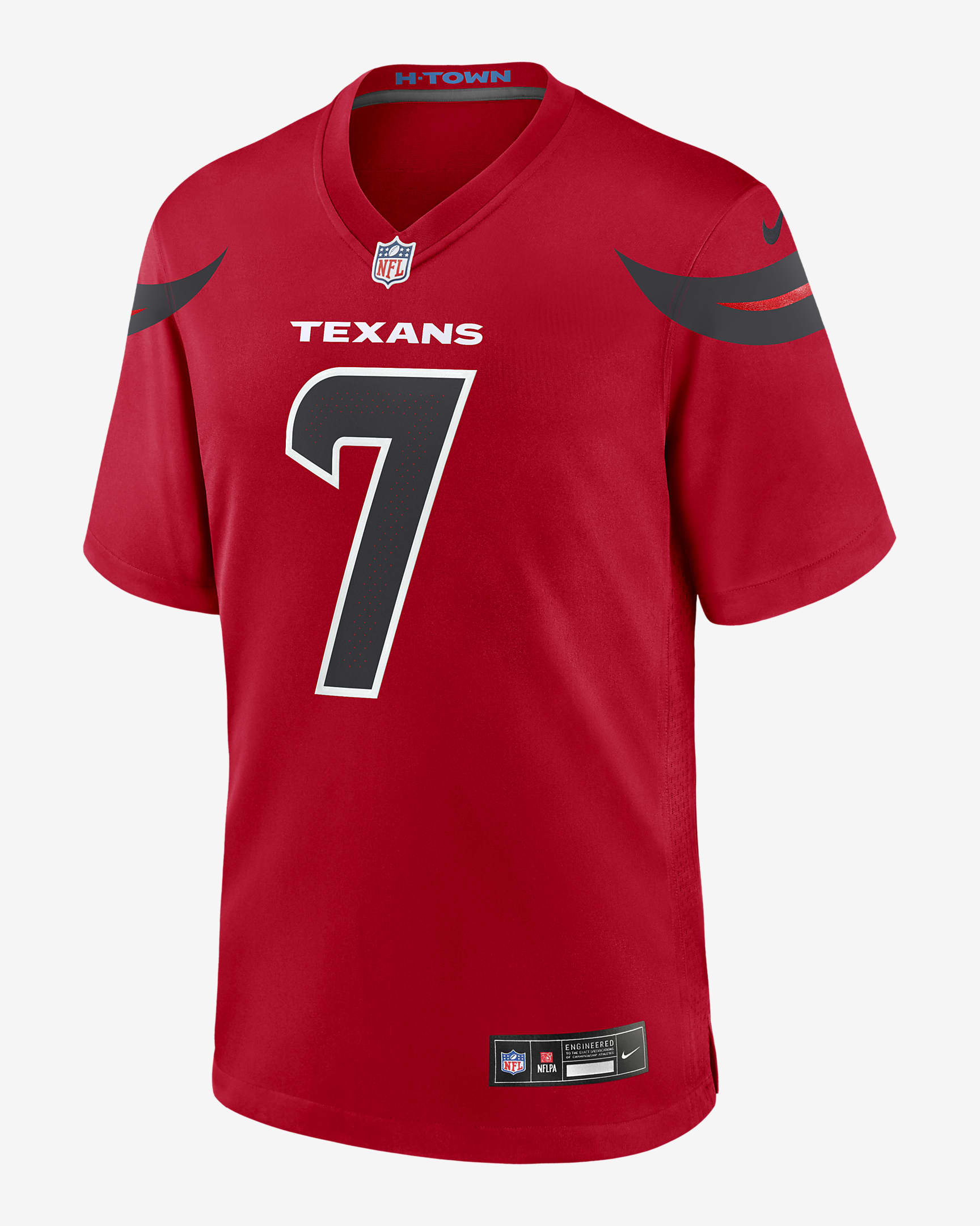 C.J. Jersey de fútbol americano Nike de la NFL Game para hombre C.J. Stroud Houston Texans - Rojo