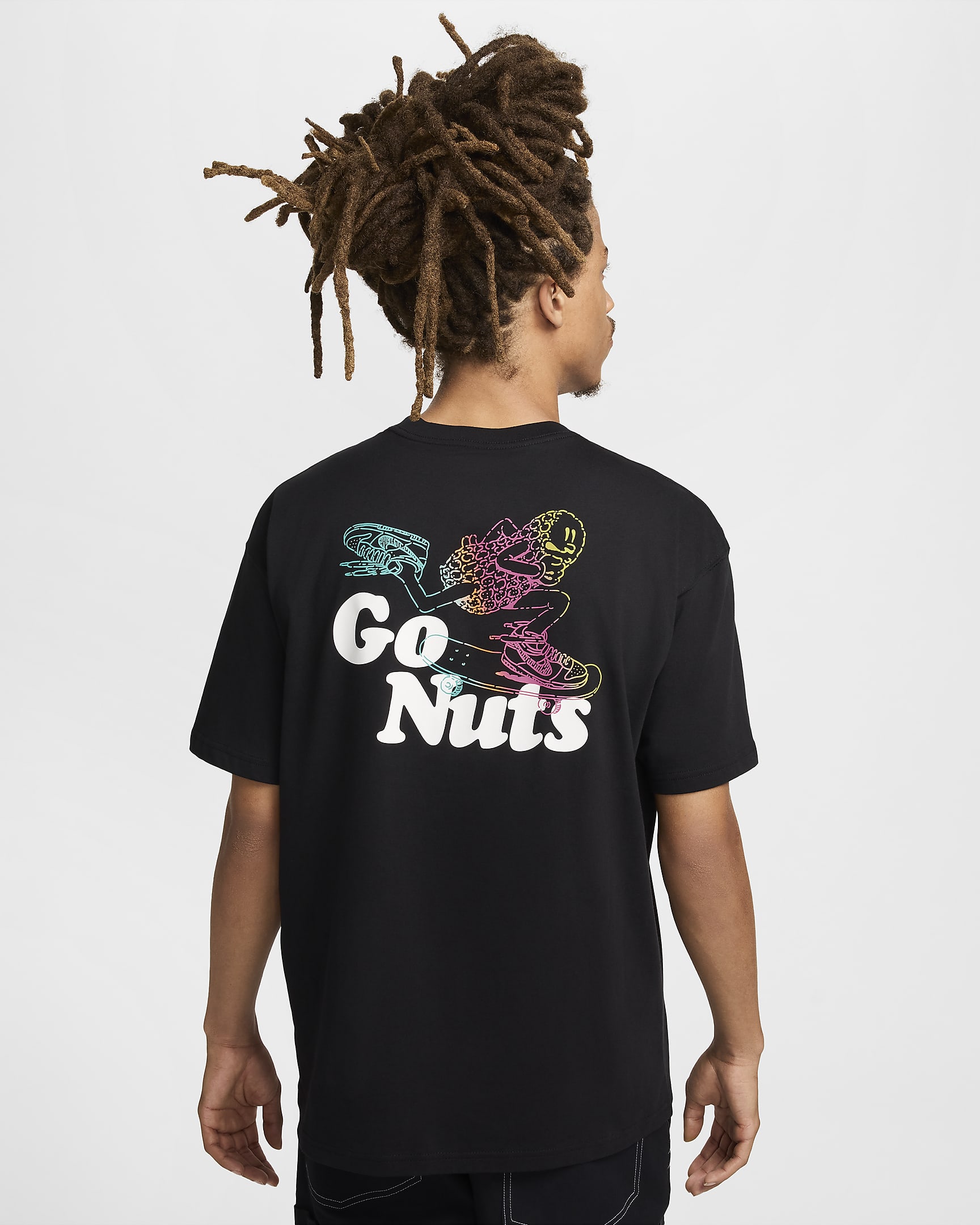 Nike SB Skateshirt met logo voor heren - Zwart