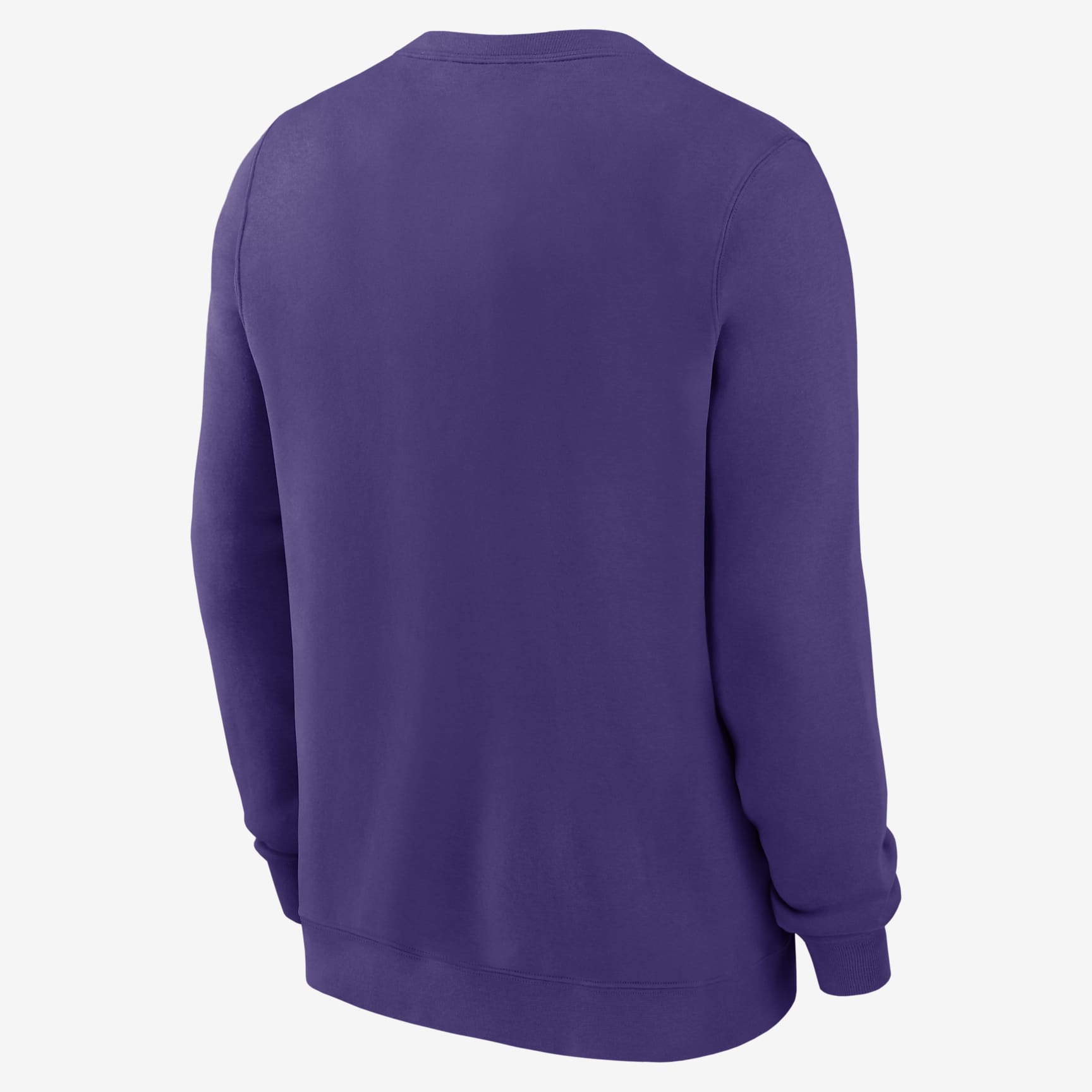 Sudadera de cuello redondo sin cierre universitaria Nike para hombre LSU Tigers Legacy Classic Arch Over Logo - Morado cancha