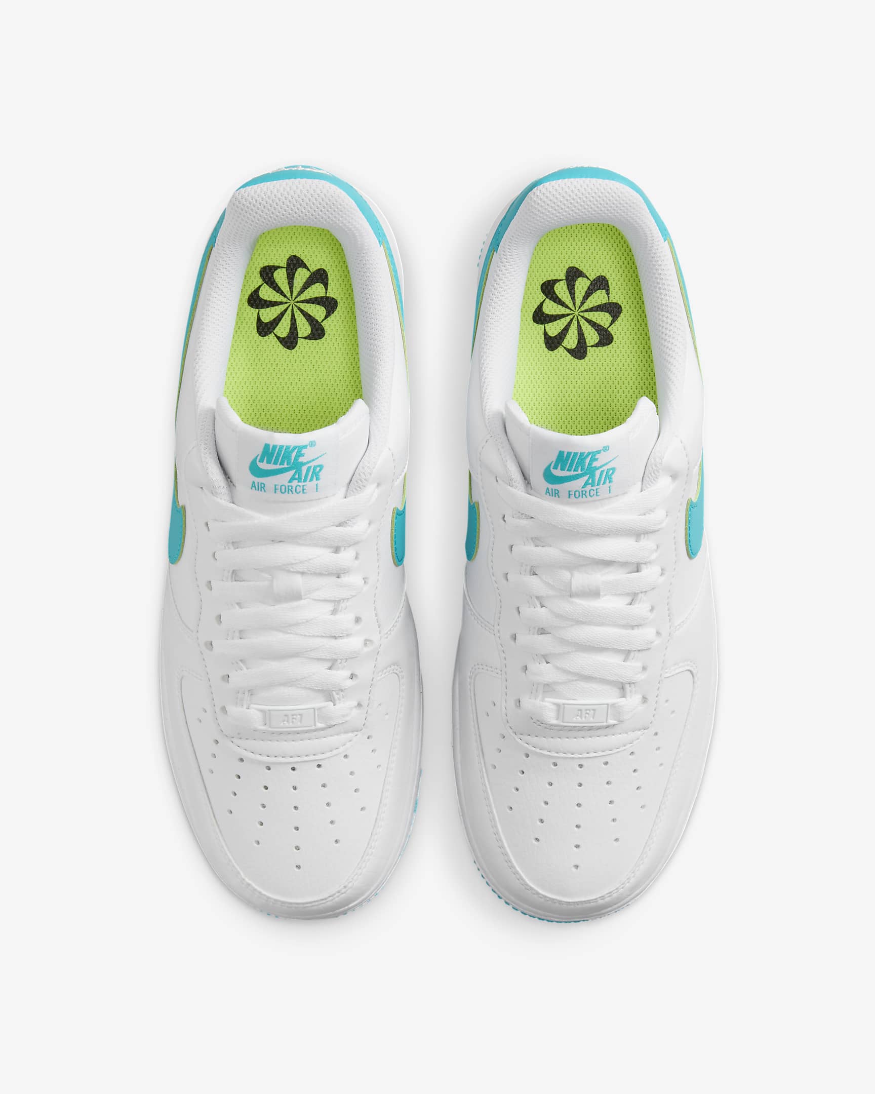 Nike Air Force 1 '07 Next Nature Damesschoenen - Wit/Wit/Volt/Dusty Cactus