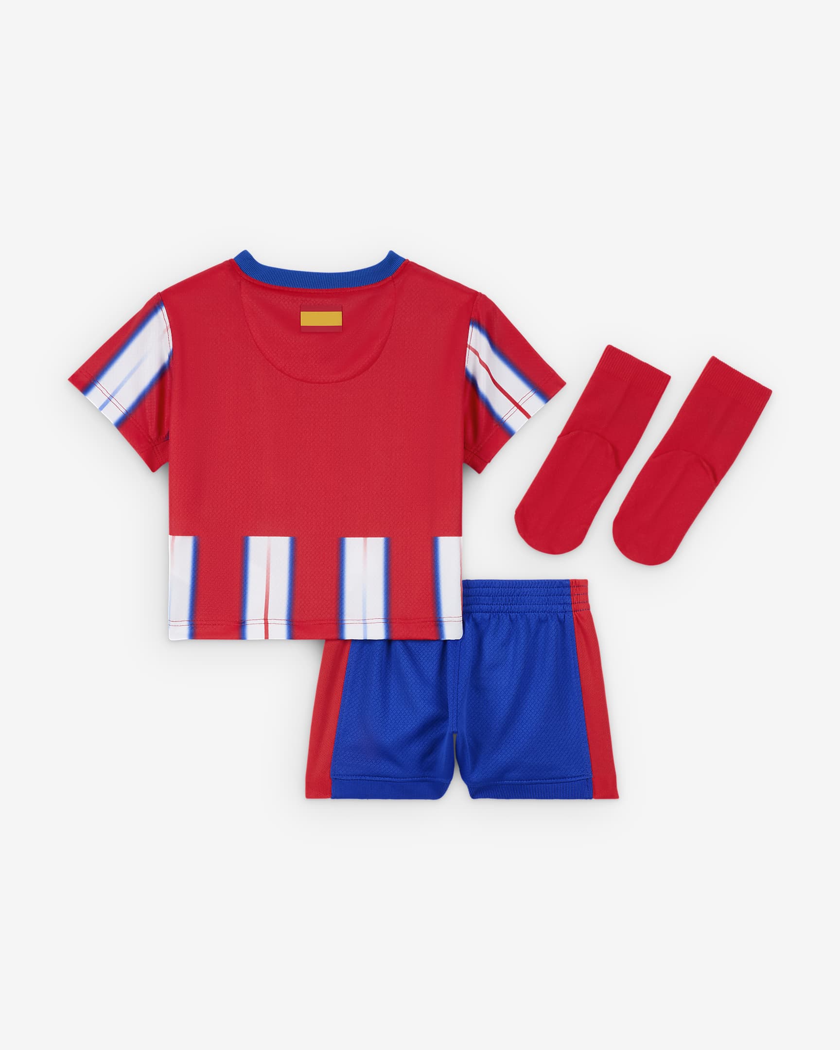 Atlético Madrid 2024 Stadium Away Baby/Toddler Nike Football Replica 3-Piece Kit - Hyper Royal/Light Crimson/White