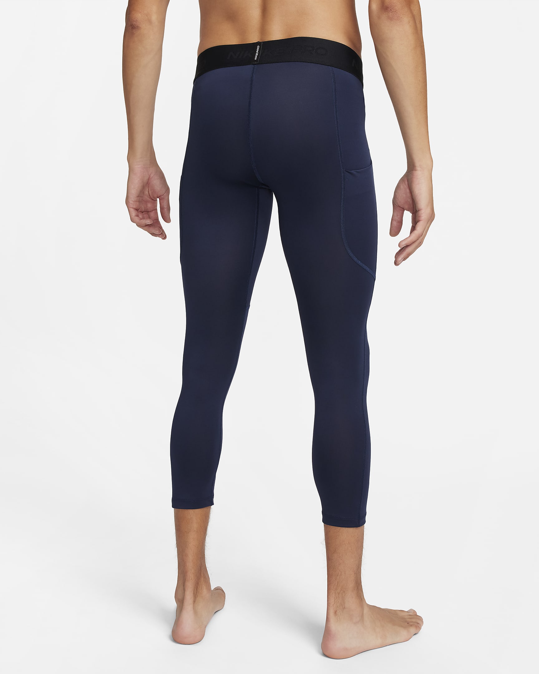 Nike Pro Men's Dri-FIT 3/4-Length Fitness Tights. Nike.com