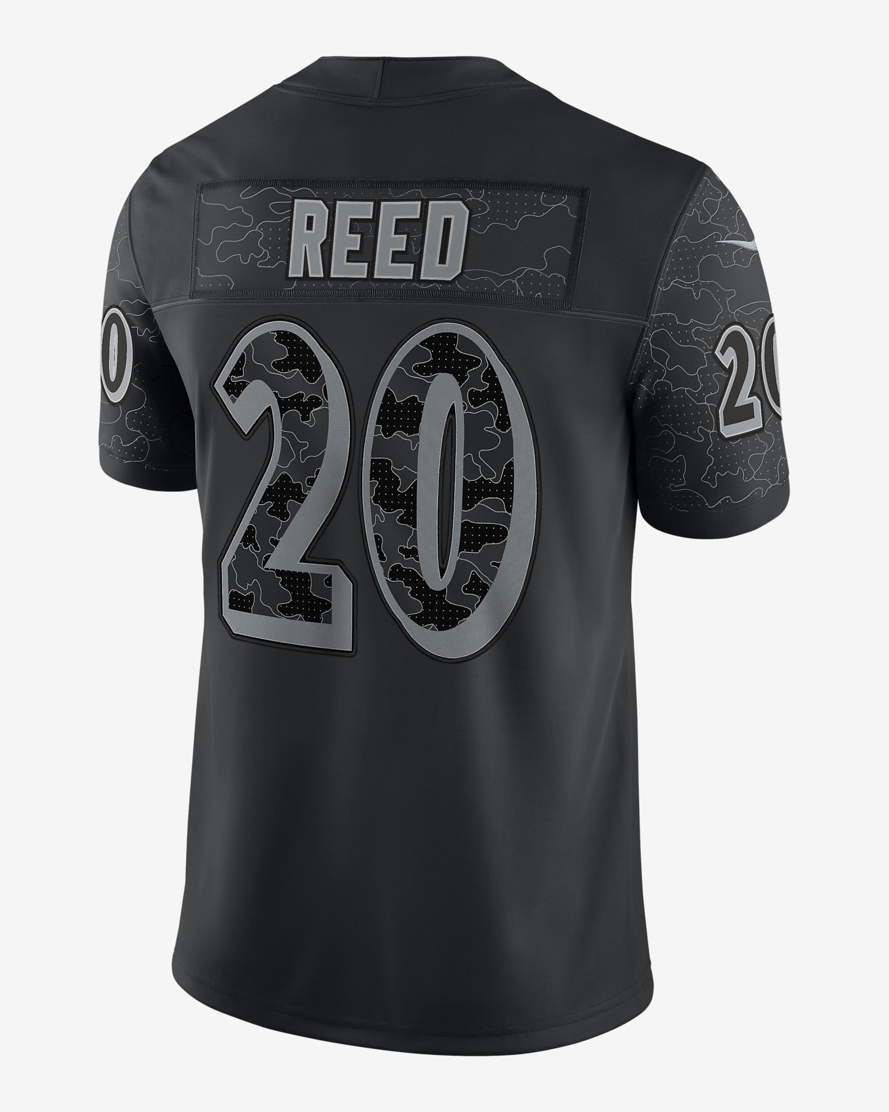 NFL Baltimore Ravens RFLCTV (Ed Reed) Men's Fashion Football Jersey ...