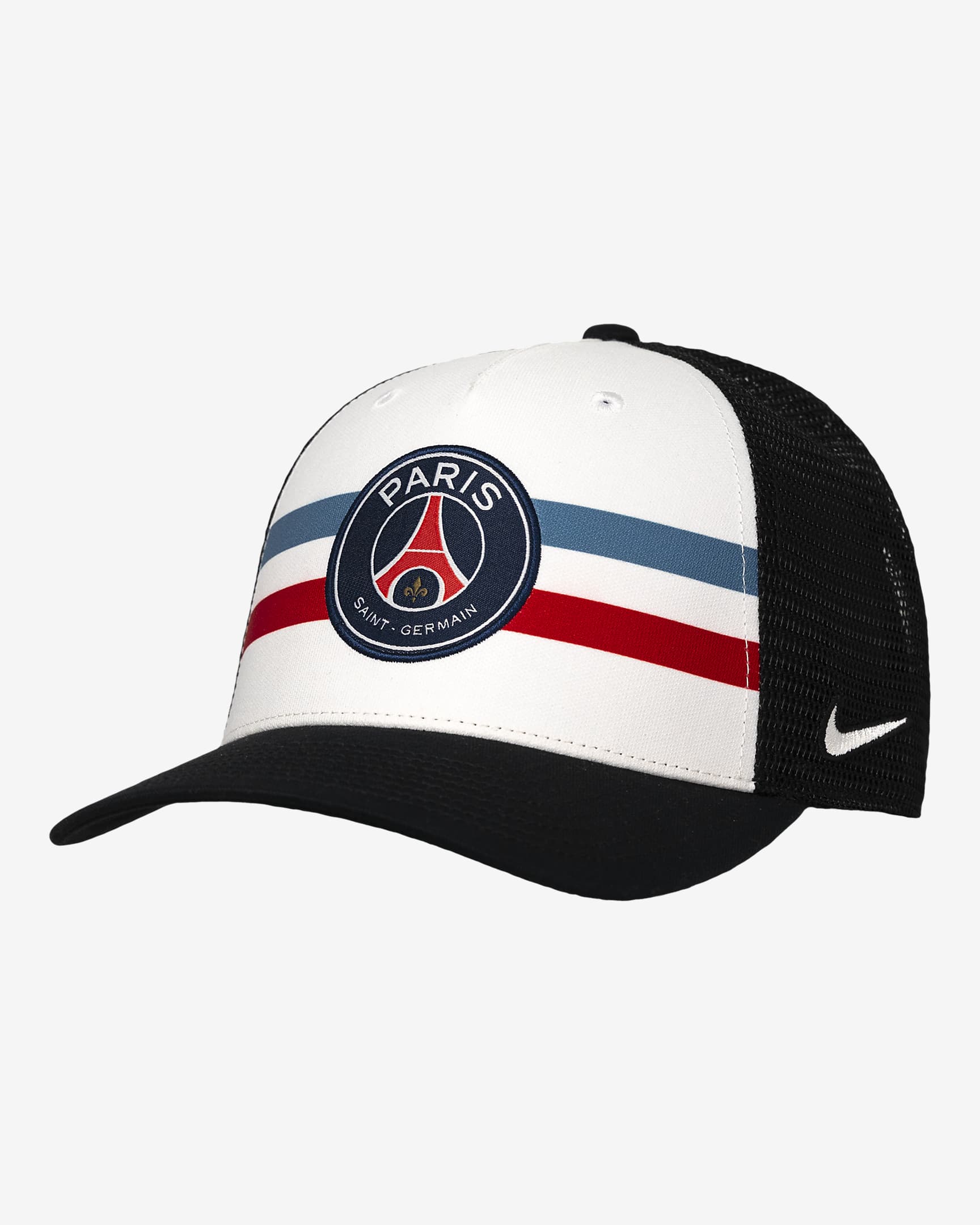 Paris Saint-Germain Nike Soccer Trucker Cap - Black