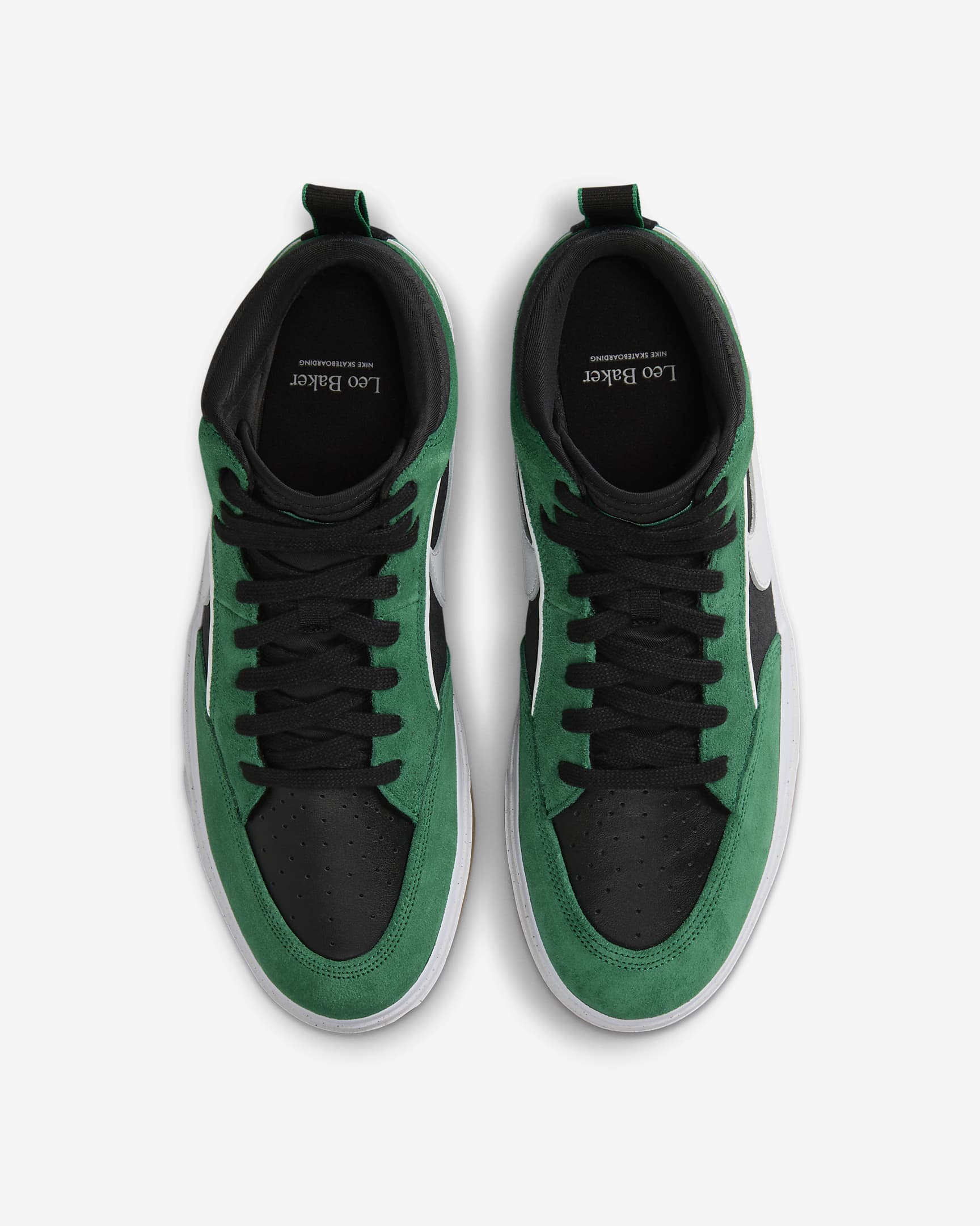 Nike SB React Leo Skate Shoes - Malachite/Malachite/Black/White