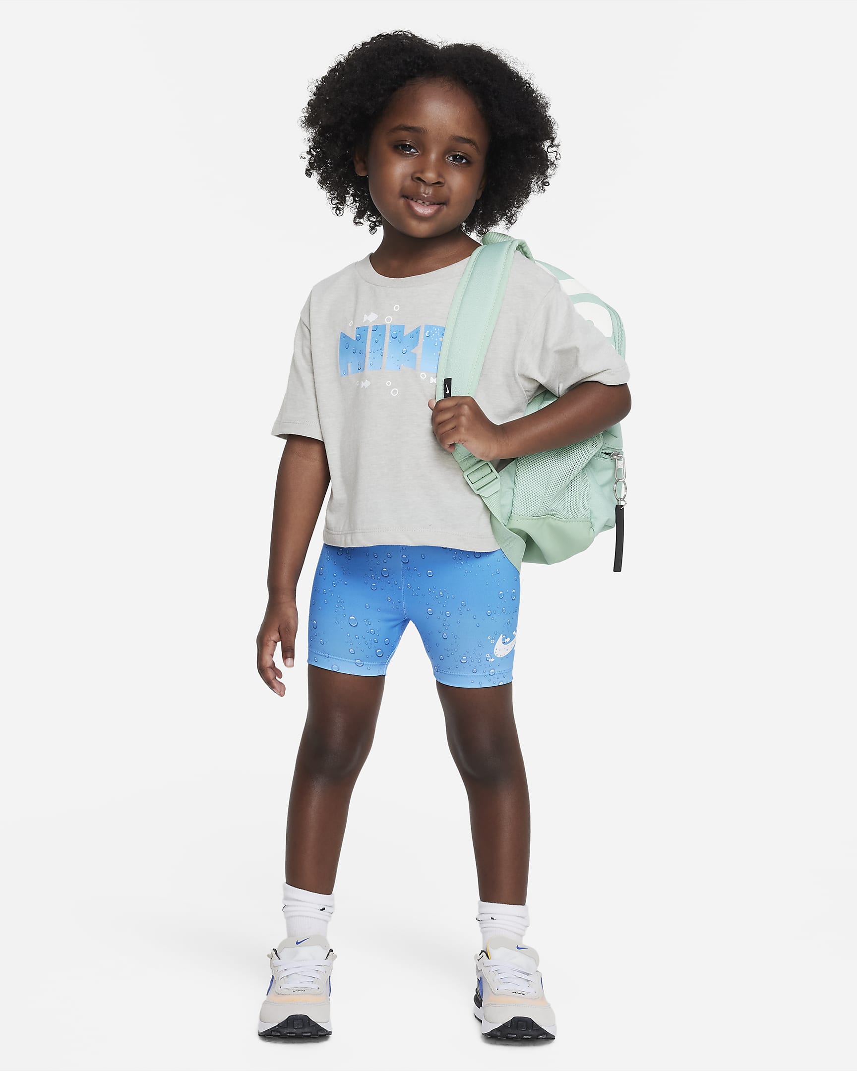 Nike Coral Reef Tee and Shorts Set Toddler 2-Piece Dri-FIT Set. Nike.com