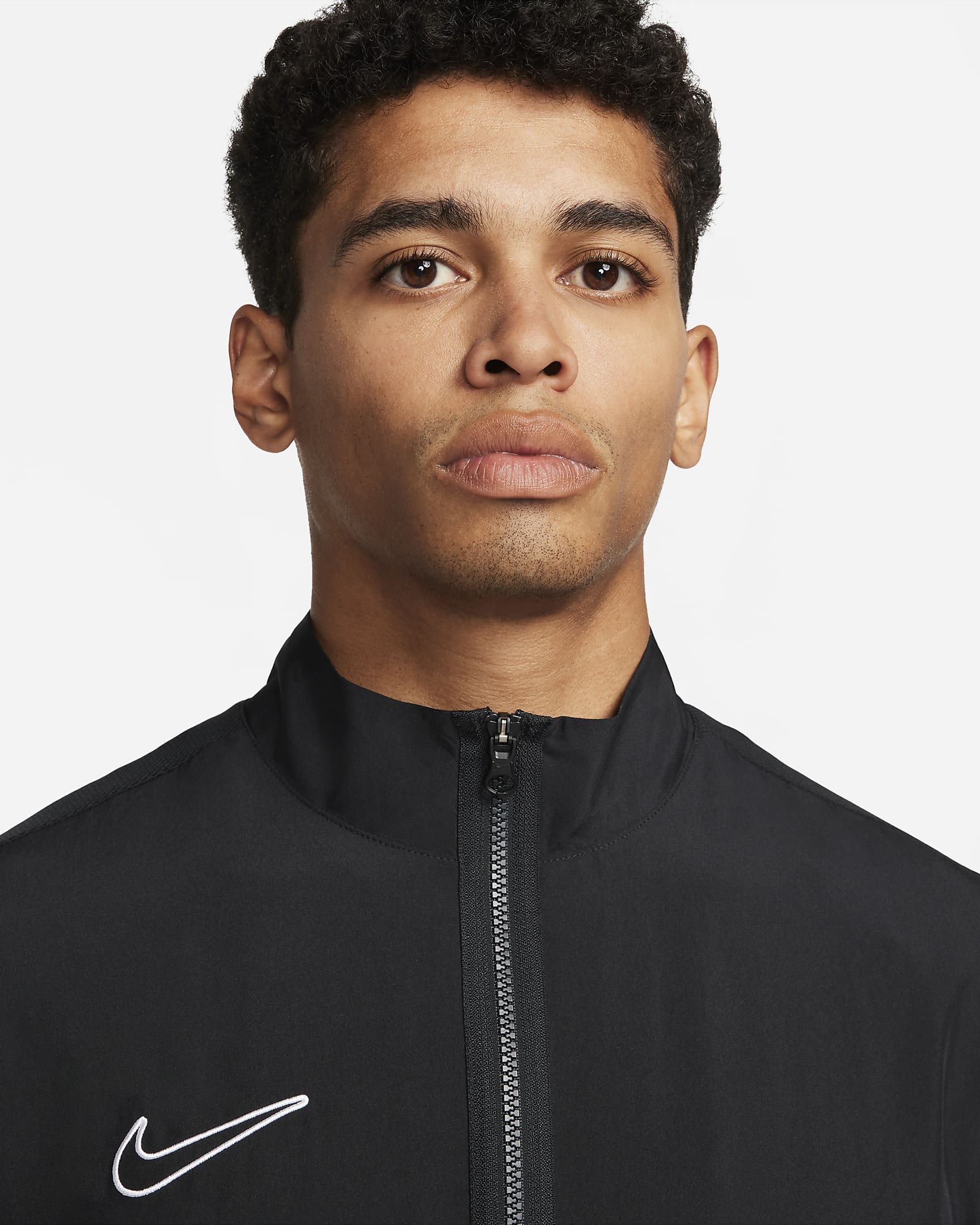 Nike Academy Men's Dri-FIT Football Jacket - Black/Black/White