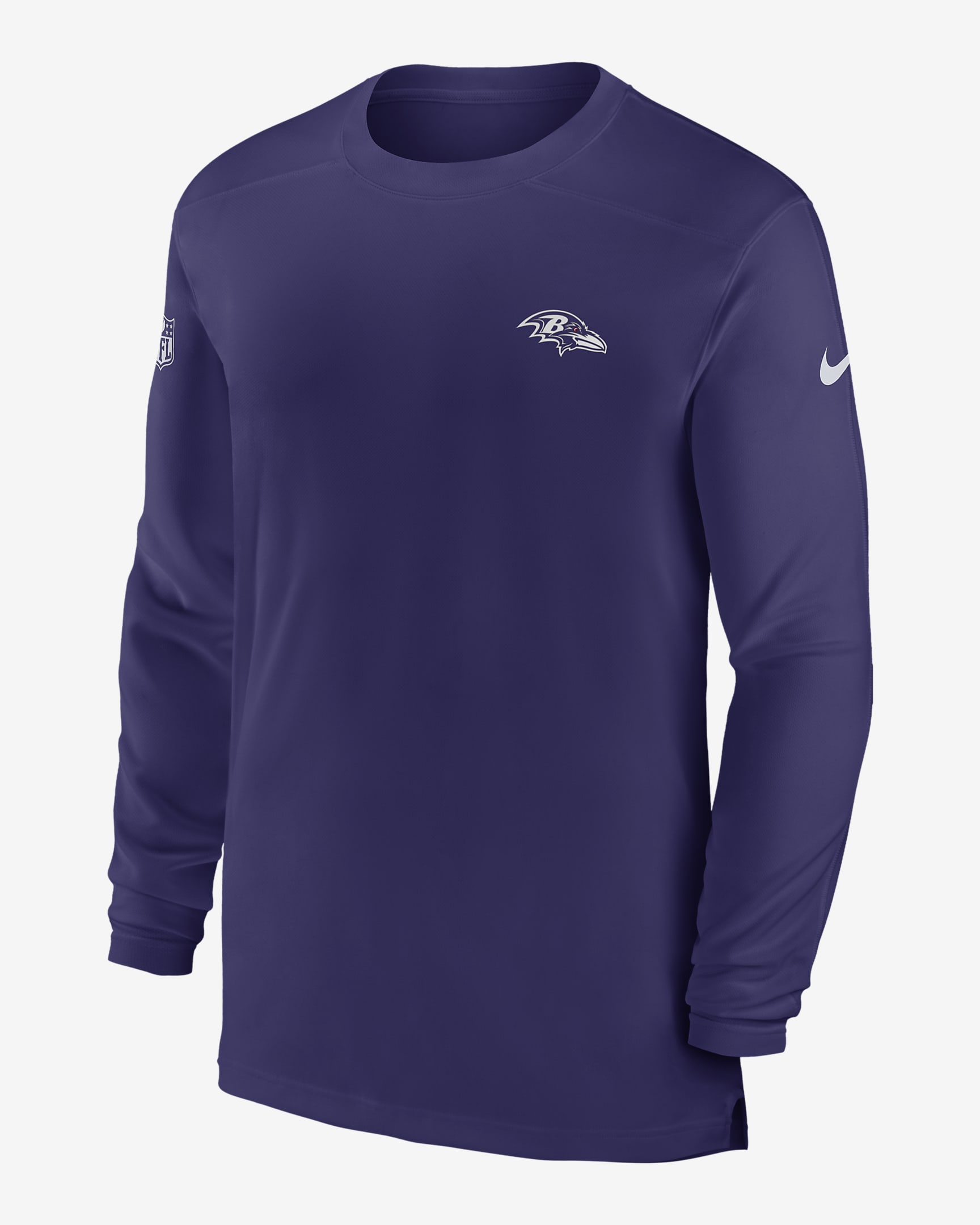 Nike Dri-FIT Sideline Coach (NFL Baltimore Ravens) Men's Long-Sleeve ...
