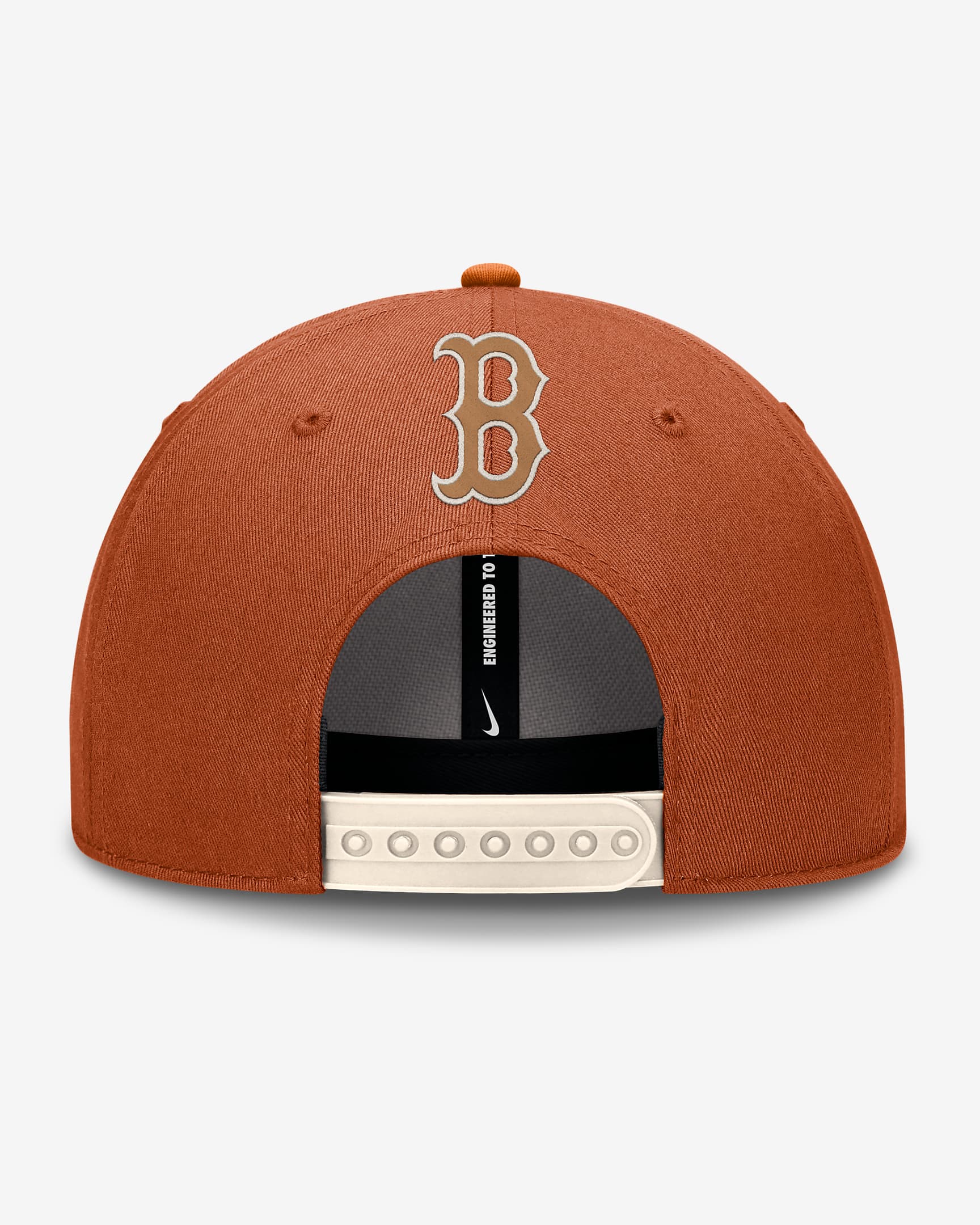 Gorra Nike Dri-FIT de la MLB ajustable para hombre Boston Red Sox Rise Dunk - Rojizo oscuro