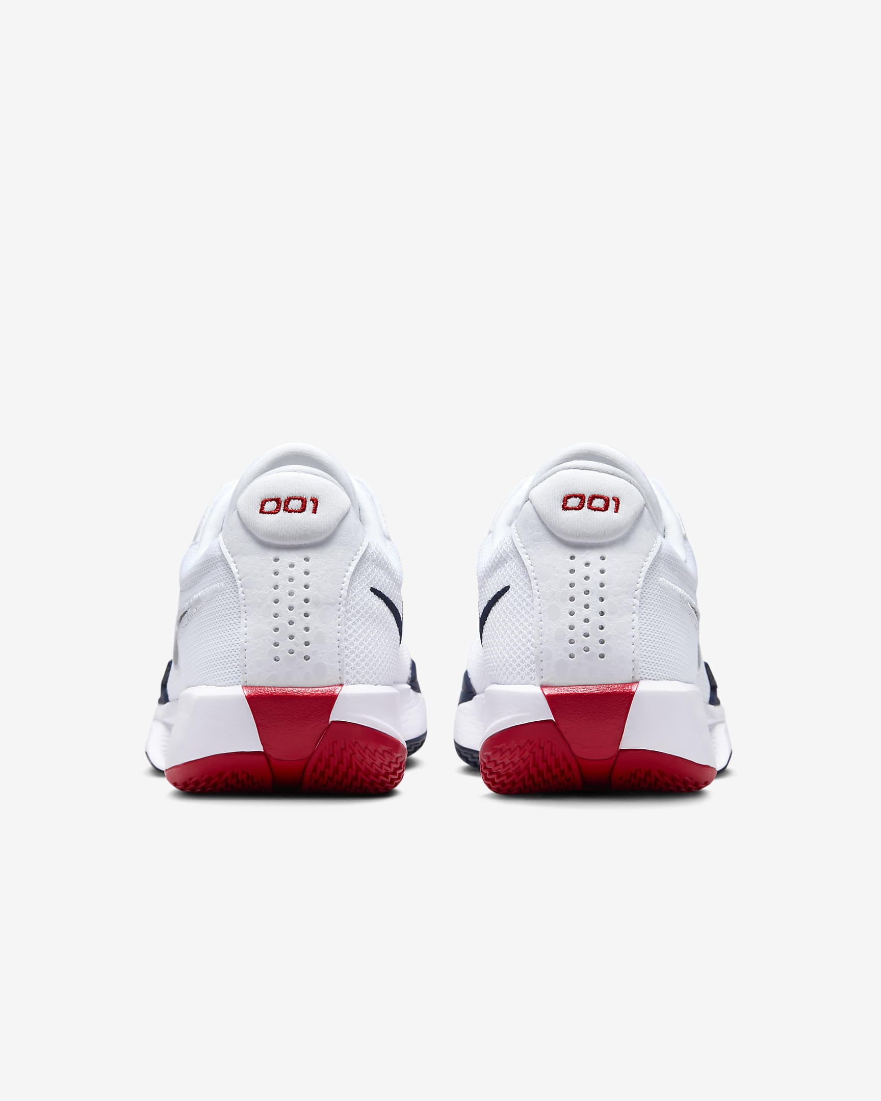 Nike G.T. Cut Academy Basketball Shoes - White/Sport Red/Obsidian