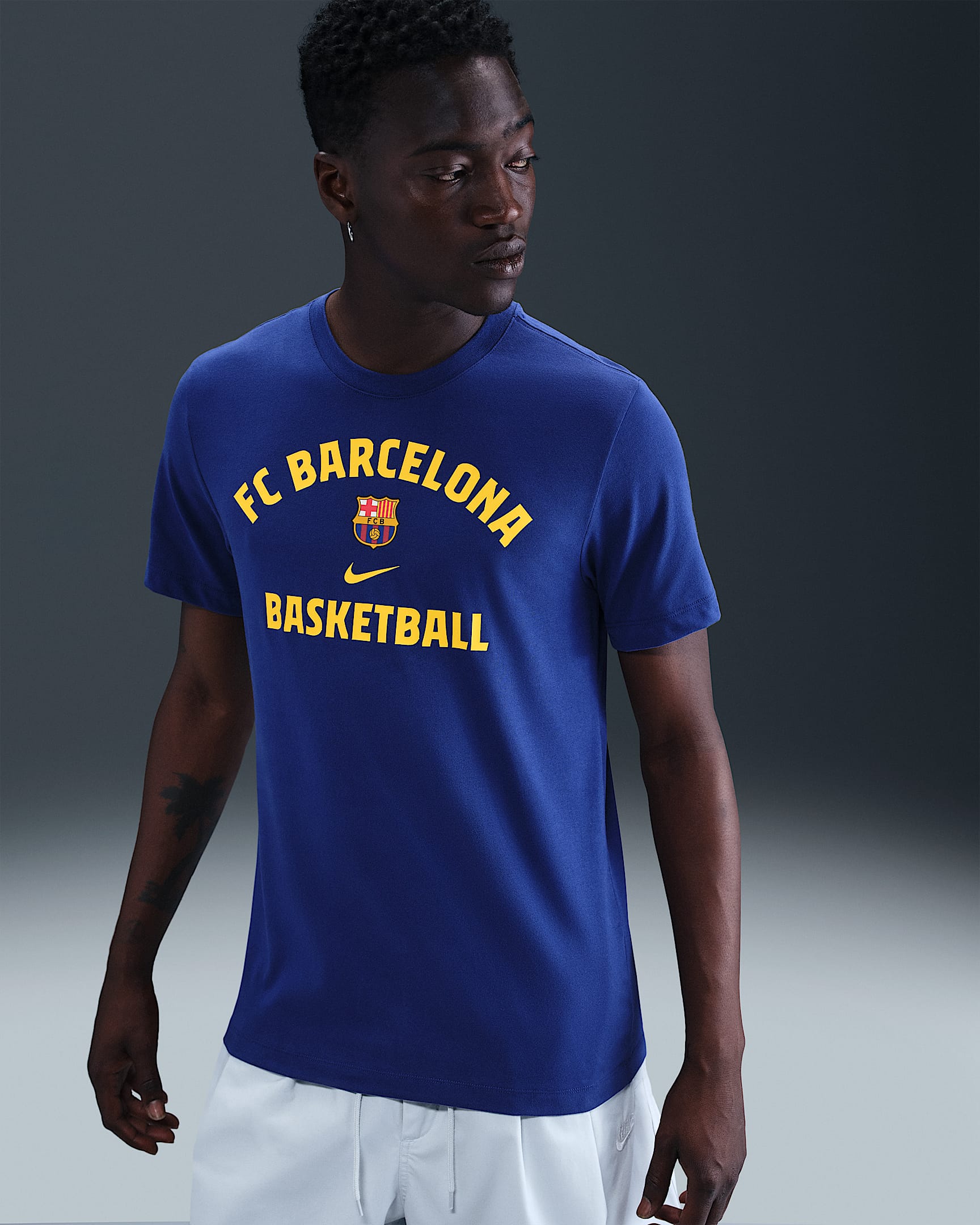FCB Team-Kurzarmshirt (Herren) - Deep Royal Blue