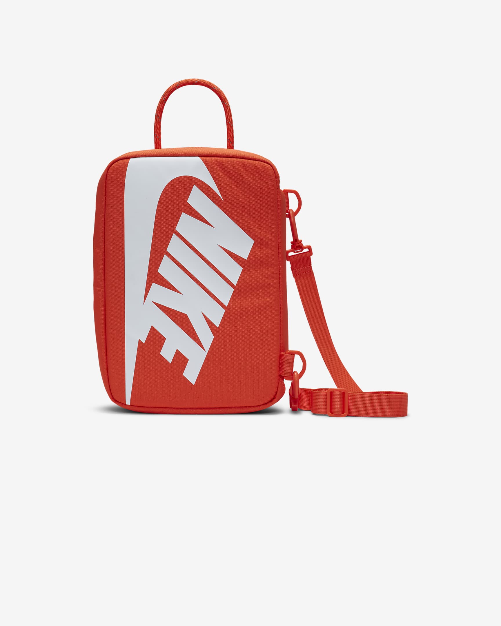 Sac à chaussures Nike (petite taille, 8 L) - Orange/Orange/Blanc